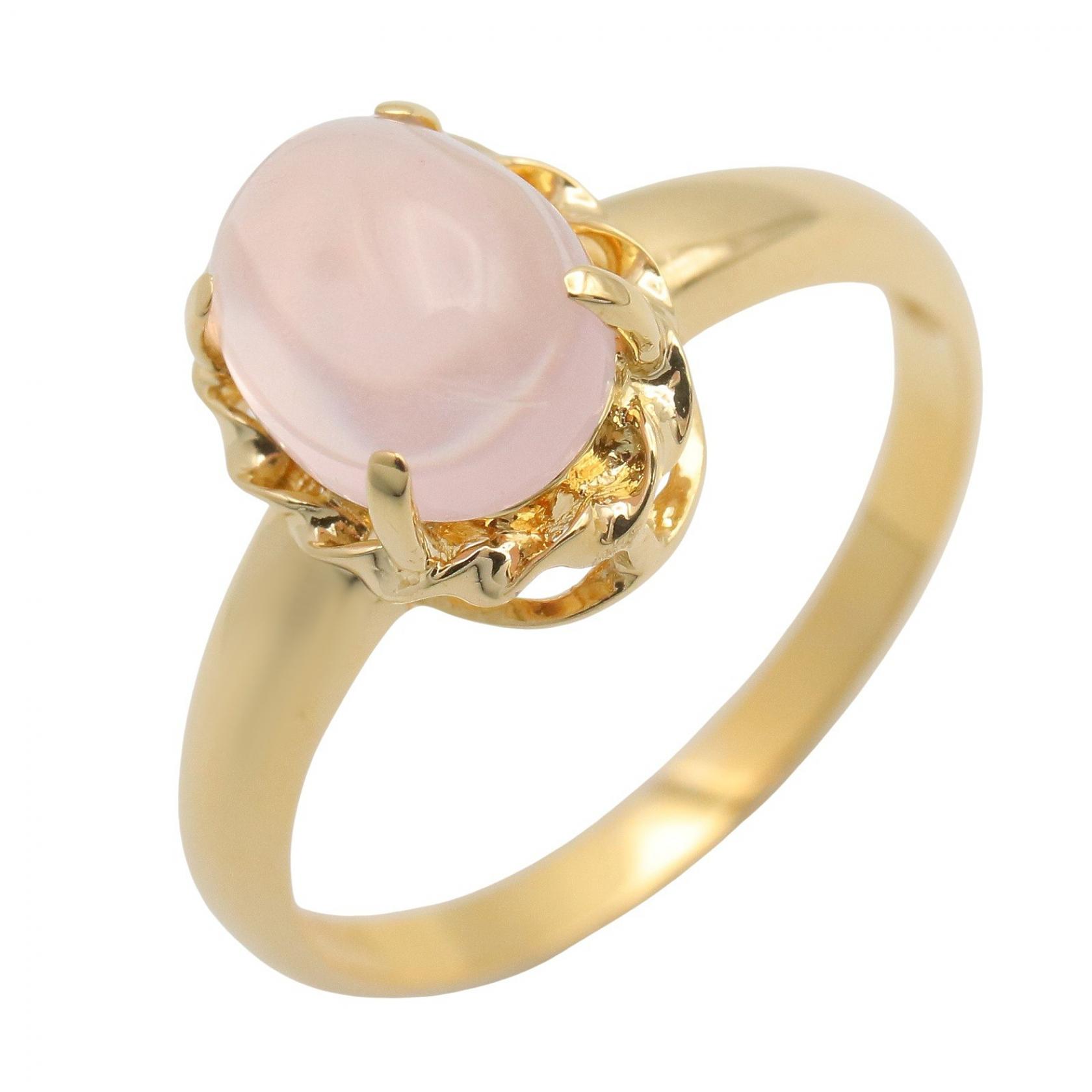 ジュエリー JEWELRY 色石 リング リング・指輪 ジュエリー K18（イエローゴールド） 色石 レディース ピンク系 / ゴールド系 色石 2.0g 【中古】｜Brandoff銀座