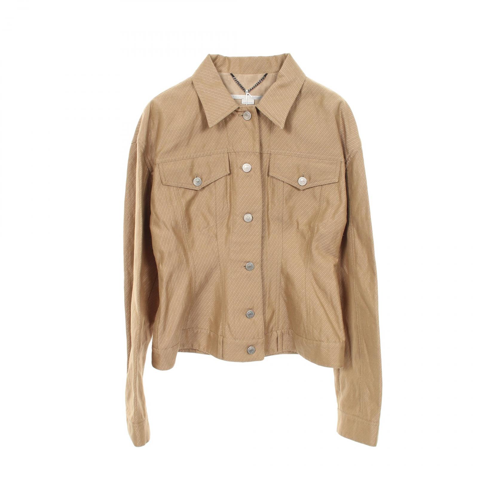 【5%OFFクーポン×ポイント5倍】ステラマッカートニー Stella McCartney 衣料品 アウター ファブリック コットン レディース ベージュ系 【中古】
