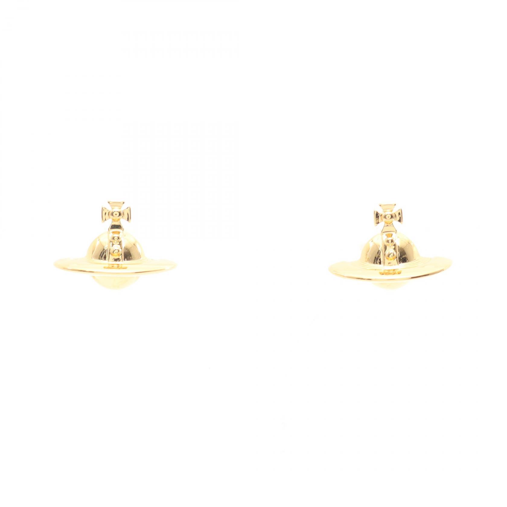ヴィヴィアンウエストウッド Vivienne Westwood SOLID ORB ピアス ジュエリー GP（ゴールドメッキ） レディース ゴールド系 62010038/02R001 【新品】