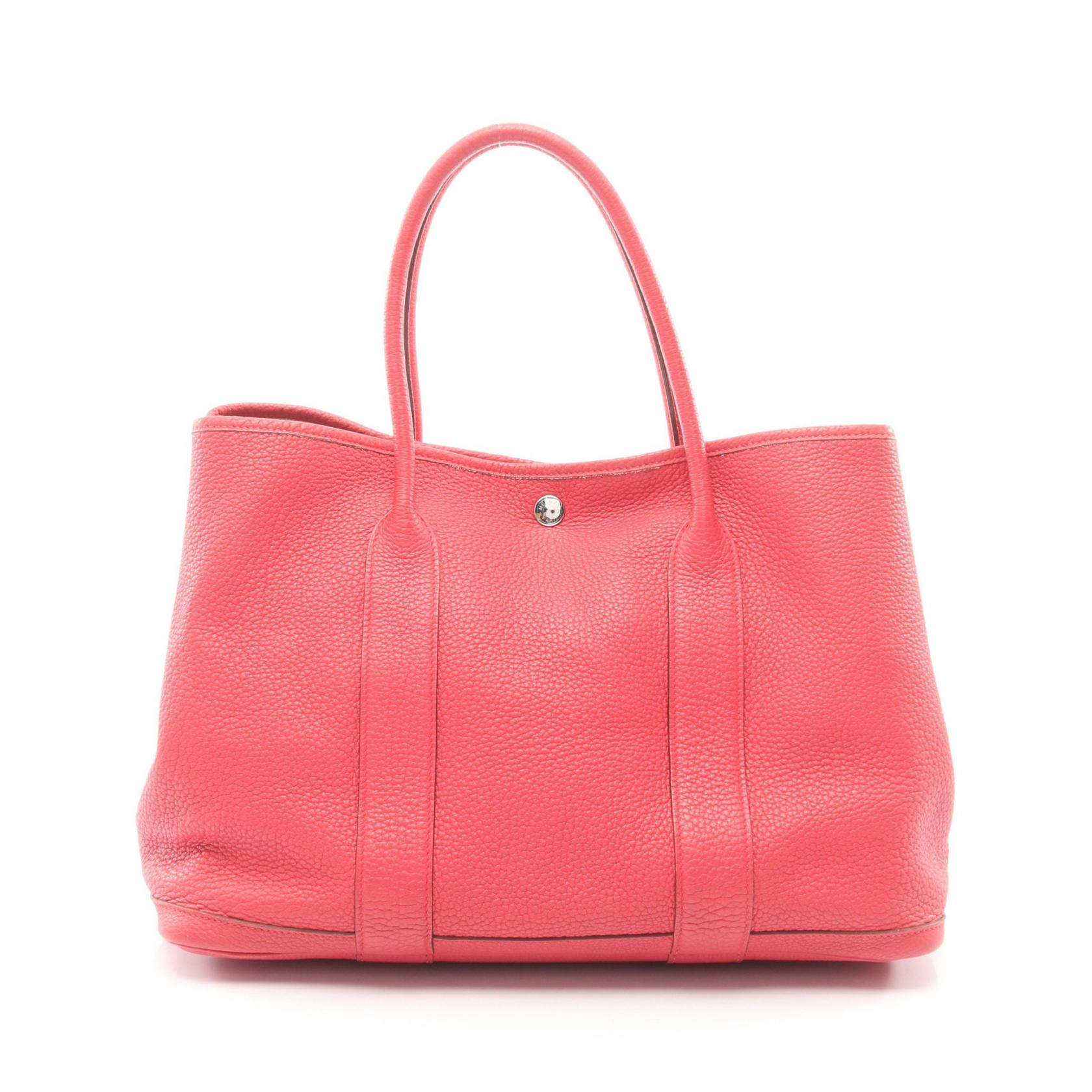 【15%OFFクーポン 7/26 9:59〆】エルメス HERMES ガーデンパーティPM トートバッグ バッグ レザー ネゴンダ ネゴンダ レディース ピンク系 【中古】｜Brandoff銀座