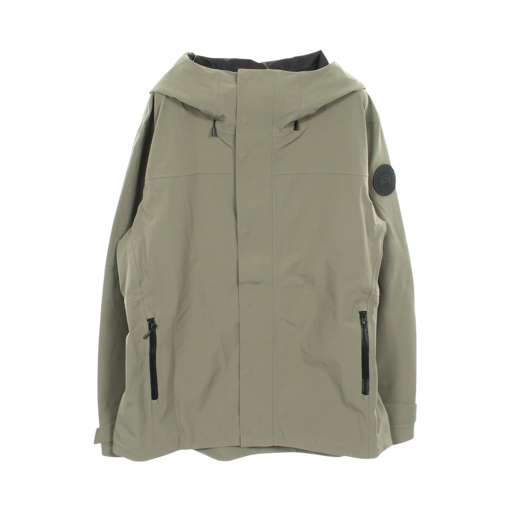 カナダグース CANADA GOOSE ルパート レイン ジャケット フード付き 衣料品 アウター ナイロン メンズ グリーン系 【中古】｜Brandoff銀座