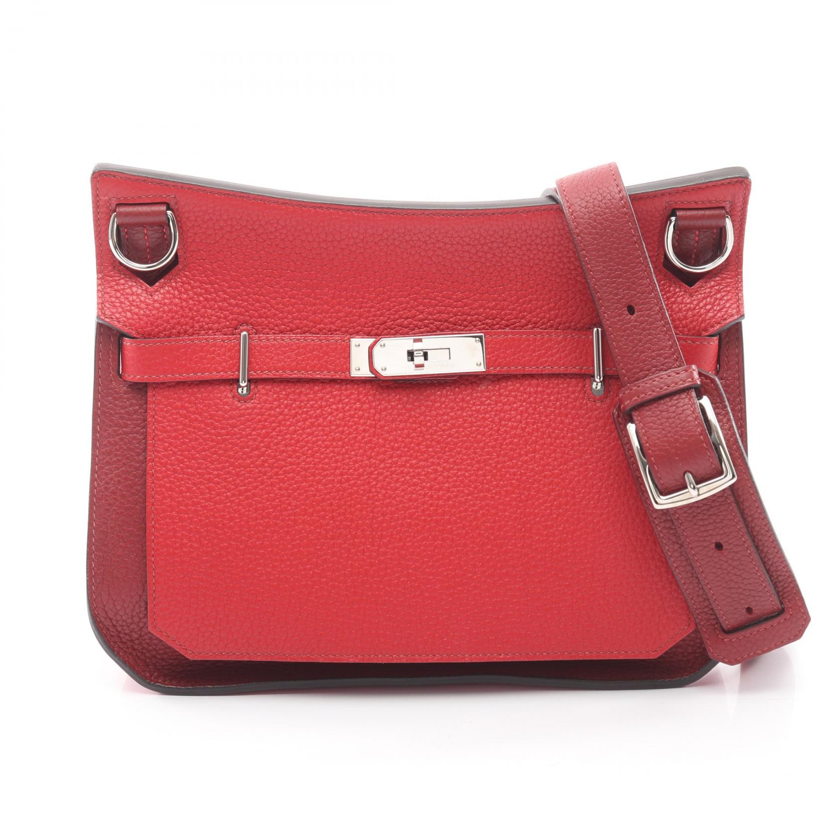 【15%OFFクーポン 7/26 9:59〆】エルメス HERMES ジプシエール28 ルージュカザック ルージュアッシュ ショルダーバッグ バッグ レザー トリヨンクレマンス レディース レッド系 / ボルドー系 【中古】｜Brandoff銀座