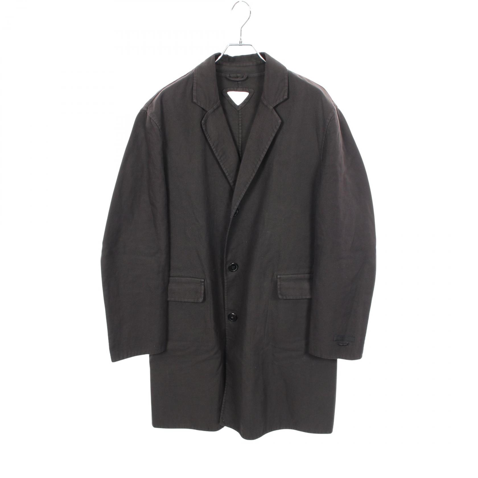 【10%OFFクーポン 7/26 9:59〆】 プラダ PRADA 衣料品 アウター コットン メンズ ブラウン系 UC525D 【中古】｜Brandoff銀座