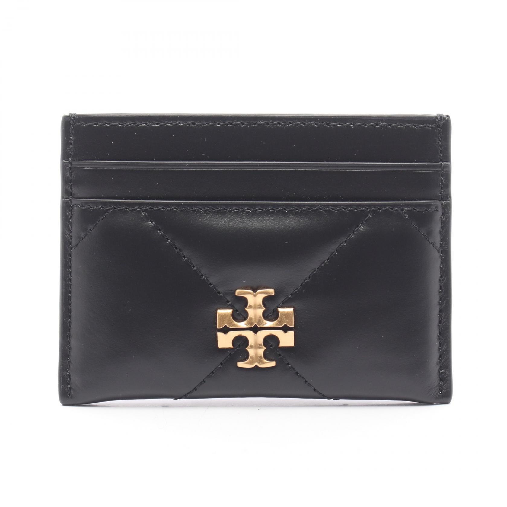 【10%OFFクーポン 7/26 9:59〆】 トリーバーチ Tory Burch KIRA DIAMOND QUILT カードケース アクセサリー レザー レディース ブラック系 154993001 【新品】｜Brandoff銀座