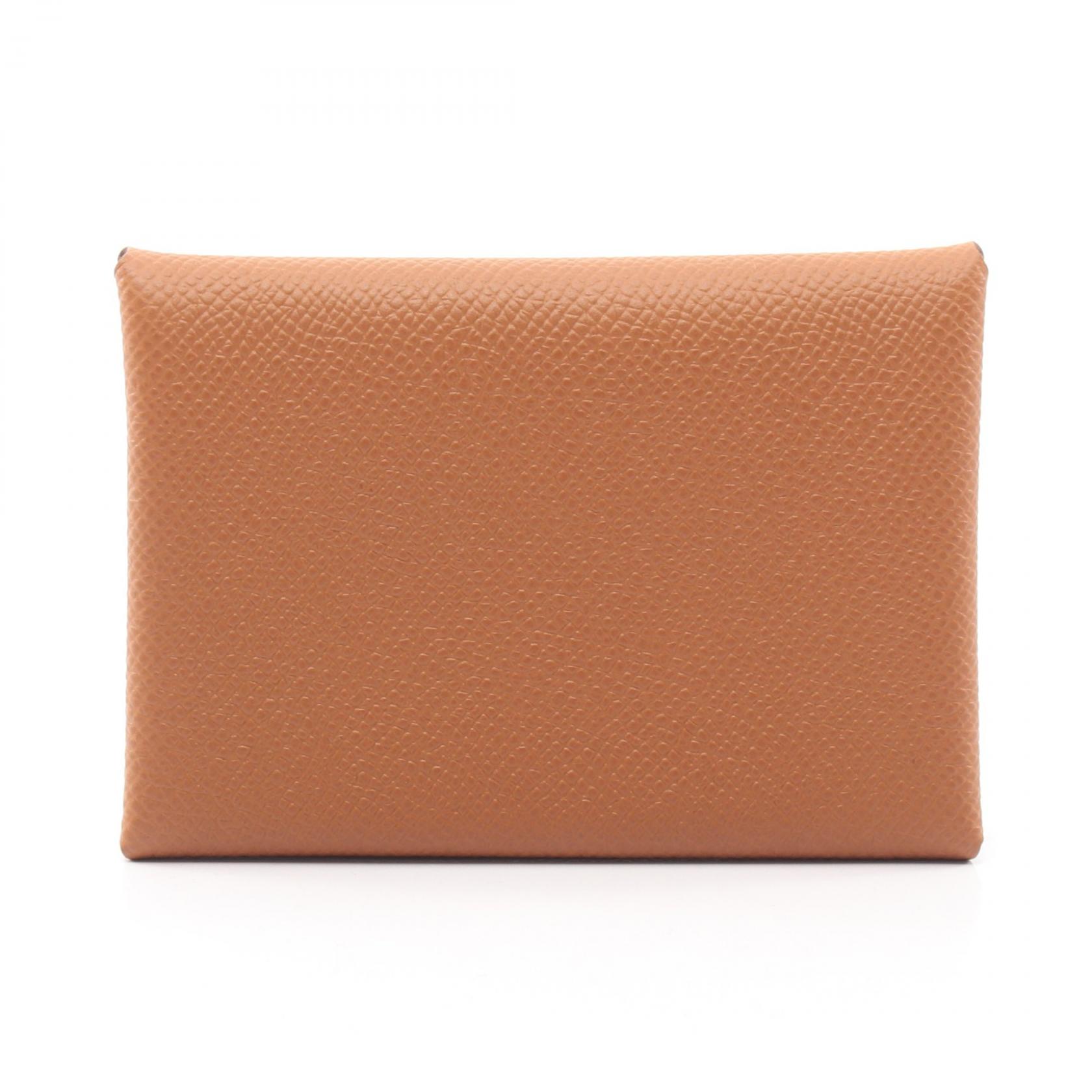 エルメス HERMES カルヴィデュオ コインケース 財布 レザー トリヨンクレマンス トリヨンクレマンス レディース ブラウン系 【中古】｜Brandoff銀座 61,050円