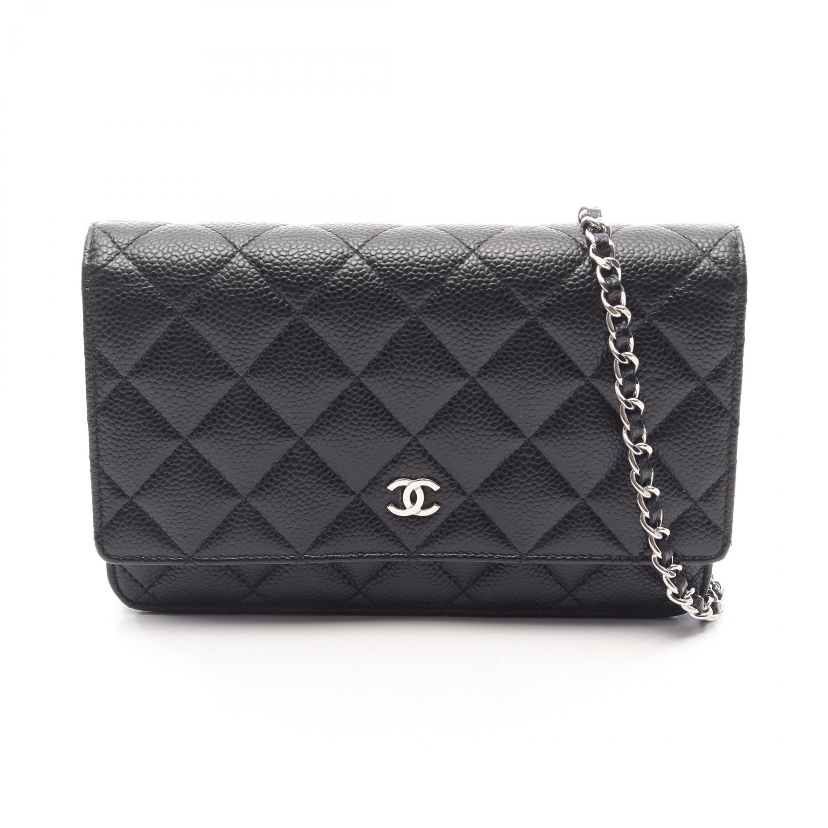 【10%OFFクーポン 7/26 9:59〆】 シャネル CHANEL マトラッセ ショルダーバッグ バッグ キャビアスキン(グレインドカーフ) レディース ブラック系 AP0250 【中古】｜Brandoff銀座