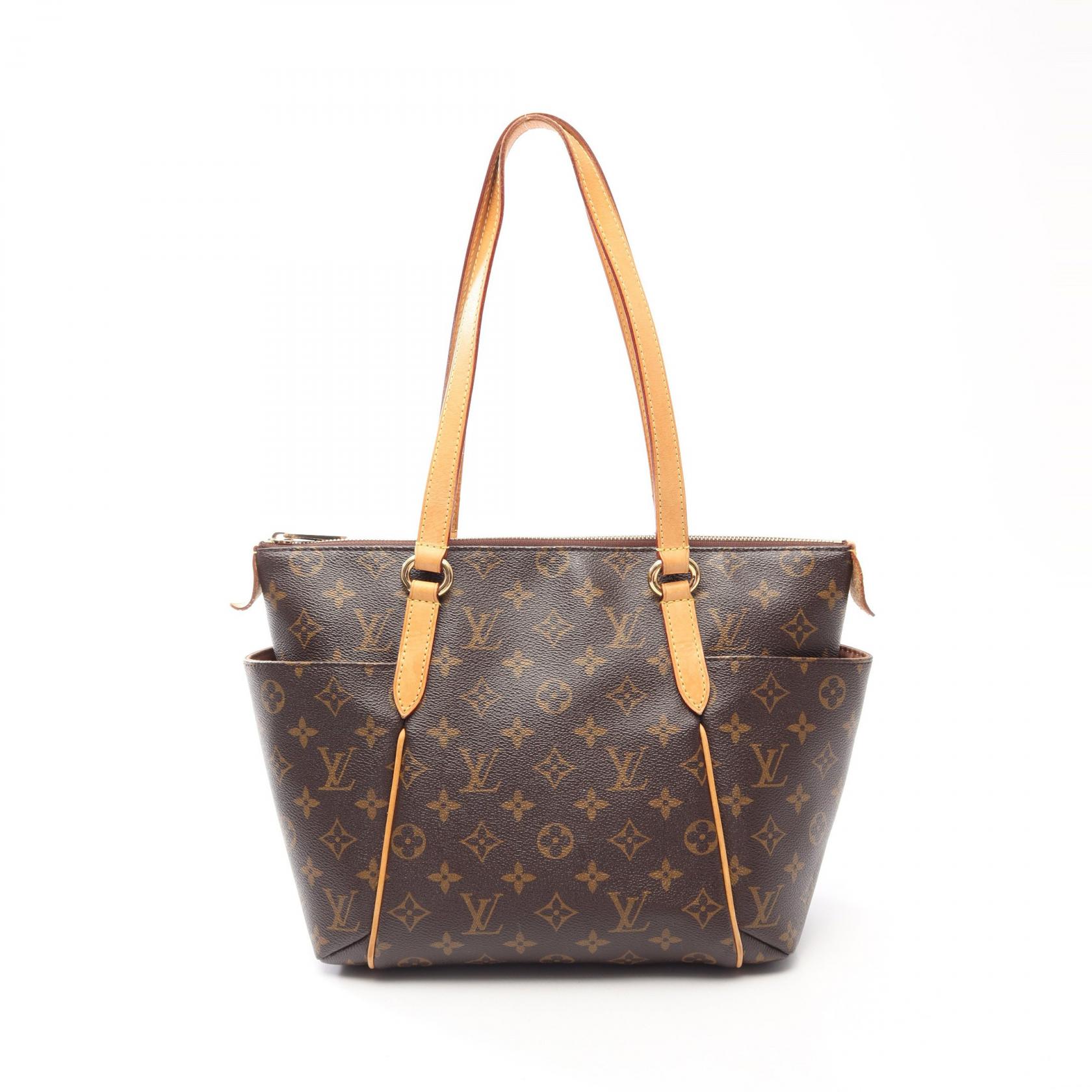 【10%OFFクーポン 7/26 9:59〆】 ルイ・ヴィトン LOUIS VUITTON トータリーPM トートバッグ バッグ PVCコーティングキャンバス レザー モノグラム レディース ブラウン系 M56688 【中古】|Brandoff銀座