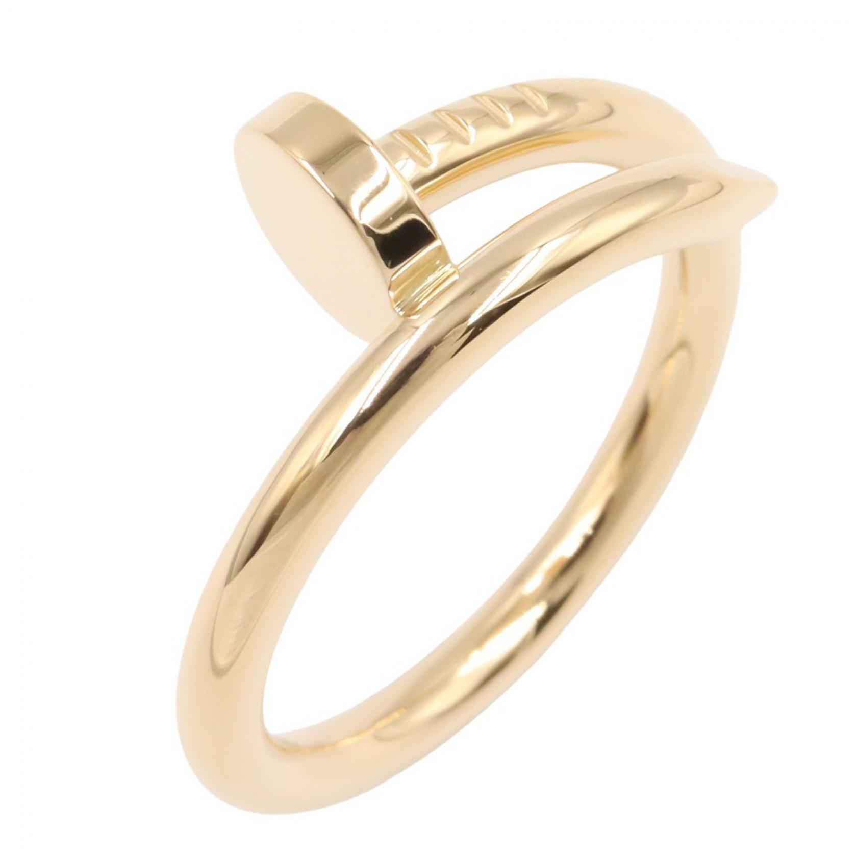 【10%OFFクーポン 7/26 9:59〆】 カルティエ CARTIER ジュストアンクル リング リング・指輪 ジュエリー K18（イエローゴールド） レディース ゴールド系 【中古】｜Brandoff銀座
