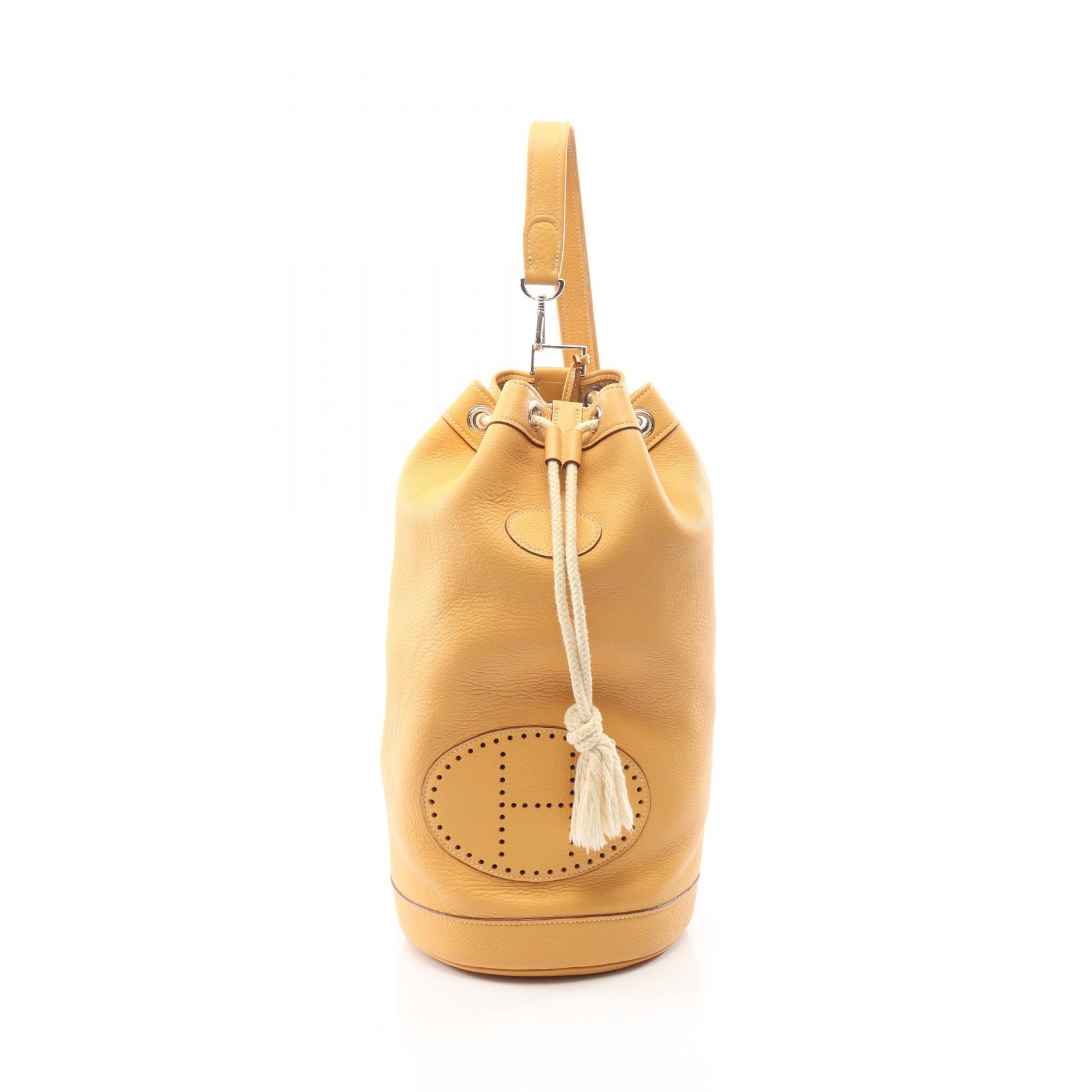 【10%OFFクーポン 7/26 9:59〆】 エルメス HERMES ランチ ショルダーバッグ バッグ レザー トリヨンクレマンス トリヨンクレマンス レディース ベージュ系 【中古】｜Brandoff銀座