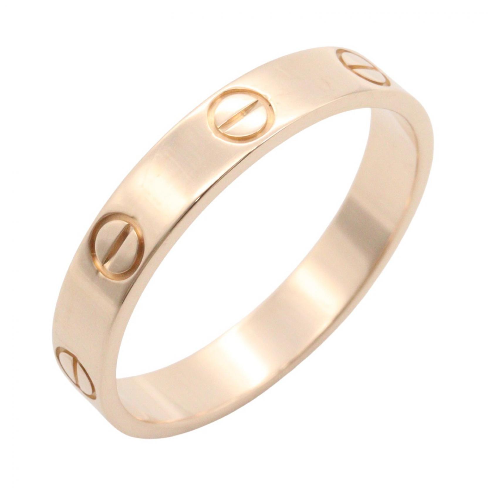 カルティエ CARTIER ミニラブリング リング・指輪 ジュエリー K18PG（ピンクゴールド） メンズ レディース ゴールド系 B4085200 【中古】｜Brandoff銀座