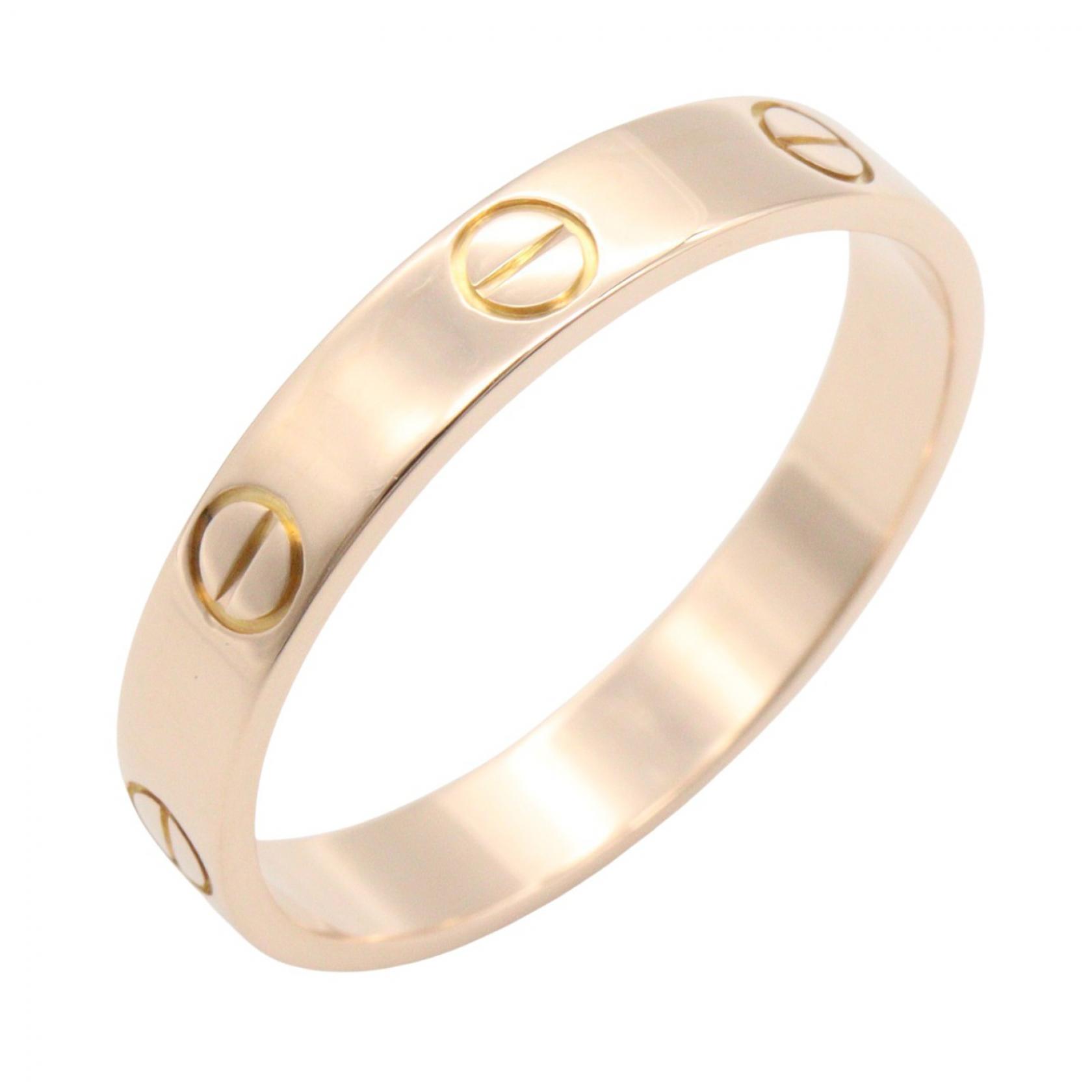 カルティエ CARTIER ミニラブリング リング・指輪 ジュエリー K18PG（ピンクゴールド） メンズ レディース ゴールド系 B4085200 【中古】｜Brandoff銀座 105,000円