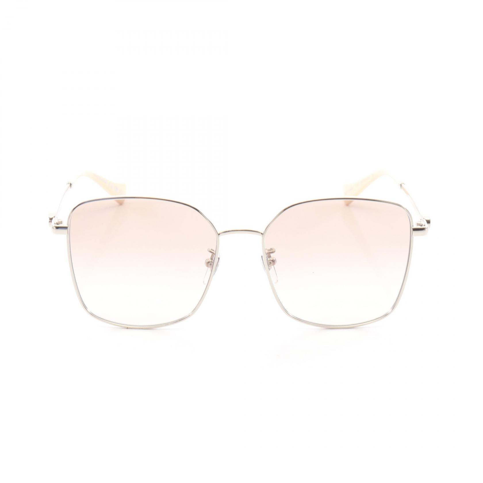 【10%OFFクーポン 7/26 9:59〆】 グッチ GUCCI サングラス 衣料品 メタル レディース シルバー系 GG1146SK005 【新品】｜Brandoff銀座