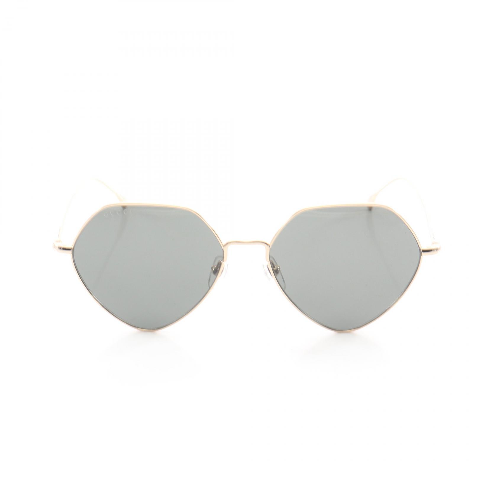 【10%OFFクーポン 7/26 9:59〆】 グッチ GUCCI サングラス 衣料品 GP レディース ゴールド系 GG1182S001 【新品】｜Brandoff銀座