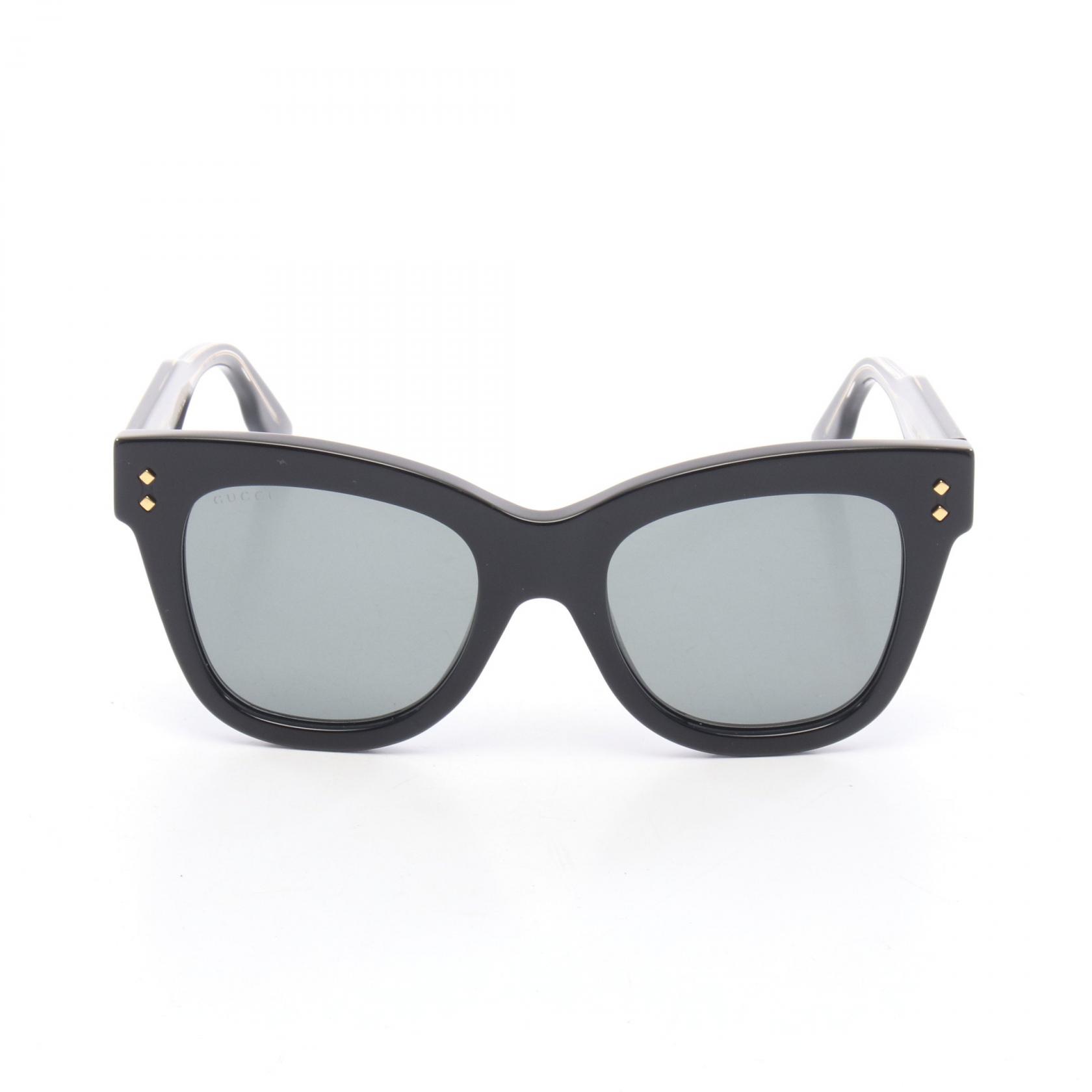 【10%OFFクーポン 7/26 9:59〆】 グッチ GUCCI サングラス 衣料品 プラスチック レディース ブラック系 GG1082S001 【新品】｜Brandoff銀座 26,180円