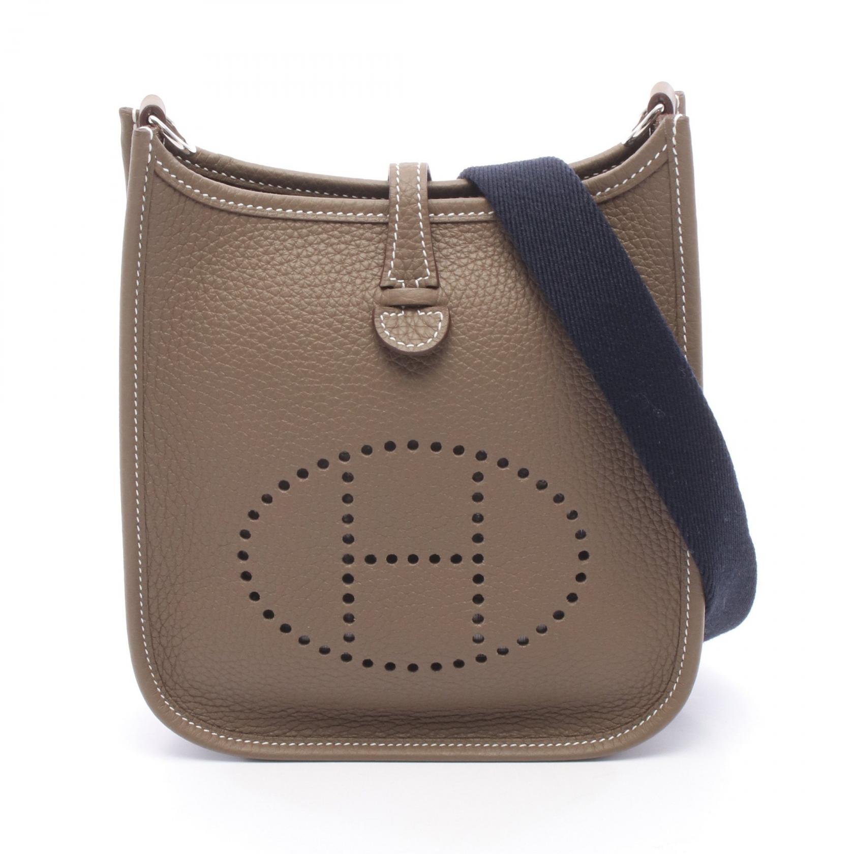 エルメス HERMES エヴリンTPM エトゥープ ショルダーバッグ バッグ トリヨンクレマンス トリヨンクレマンス レディース グレー系 【中古】｜Brandoff銀座 261,000円