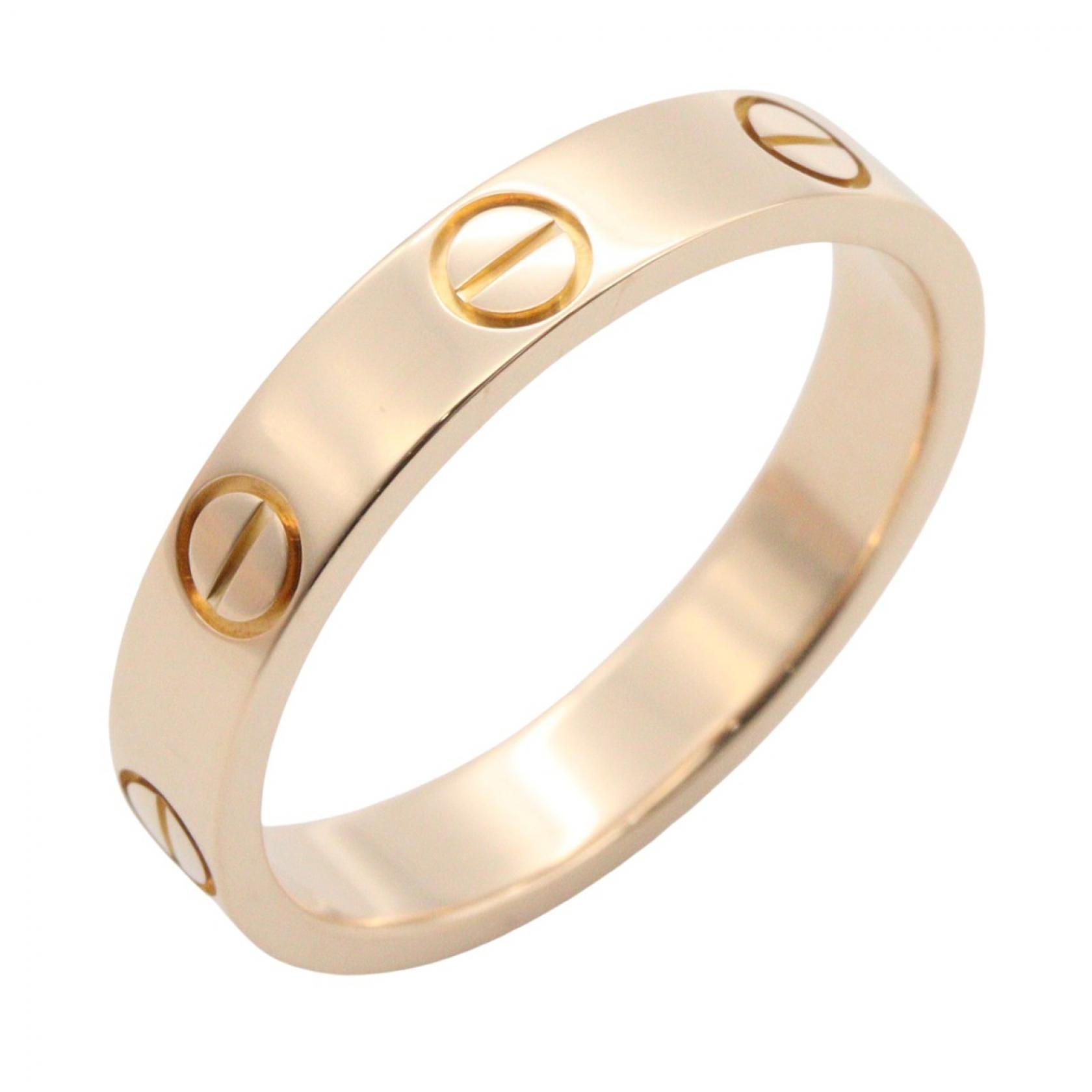 カルティエ CARTIER ミニラブリング リング・指輪 ジュエリー K18PG（ピンクゴールド） メンズ レディース ゴールド系 B4085200 【中古】｜Brandoff銀座