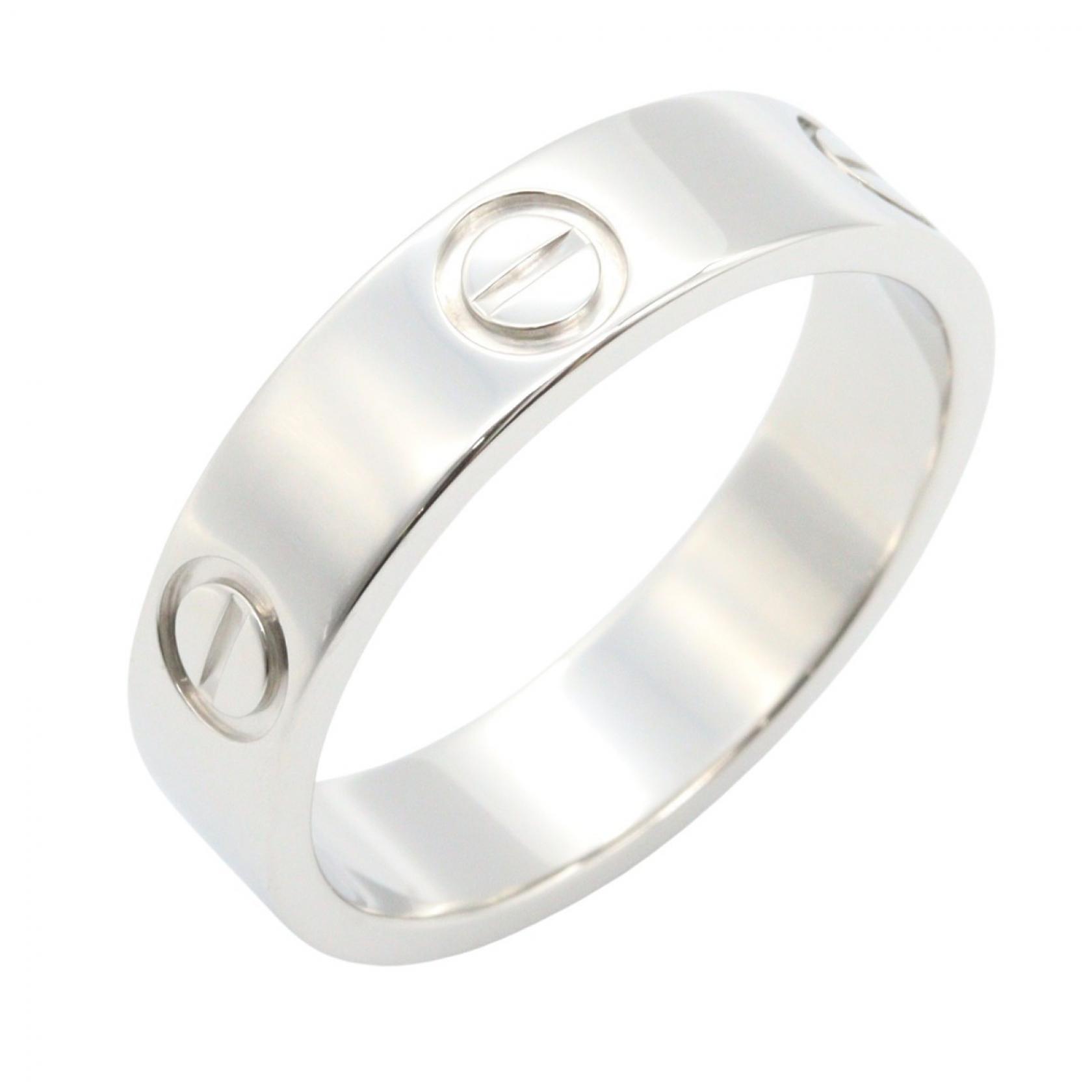 カルティエ CARTIER ラフ リング リング・指輪 ジュエリー Pt950プラチナ メンズ レディース シルバー系 B4084900 【中古】｜Brandoff銀座