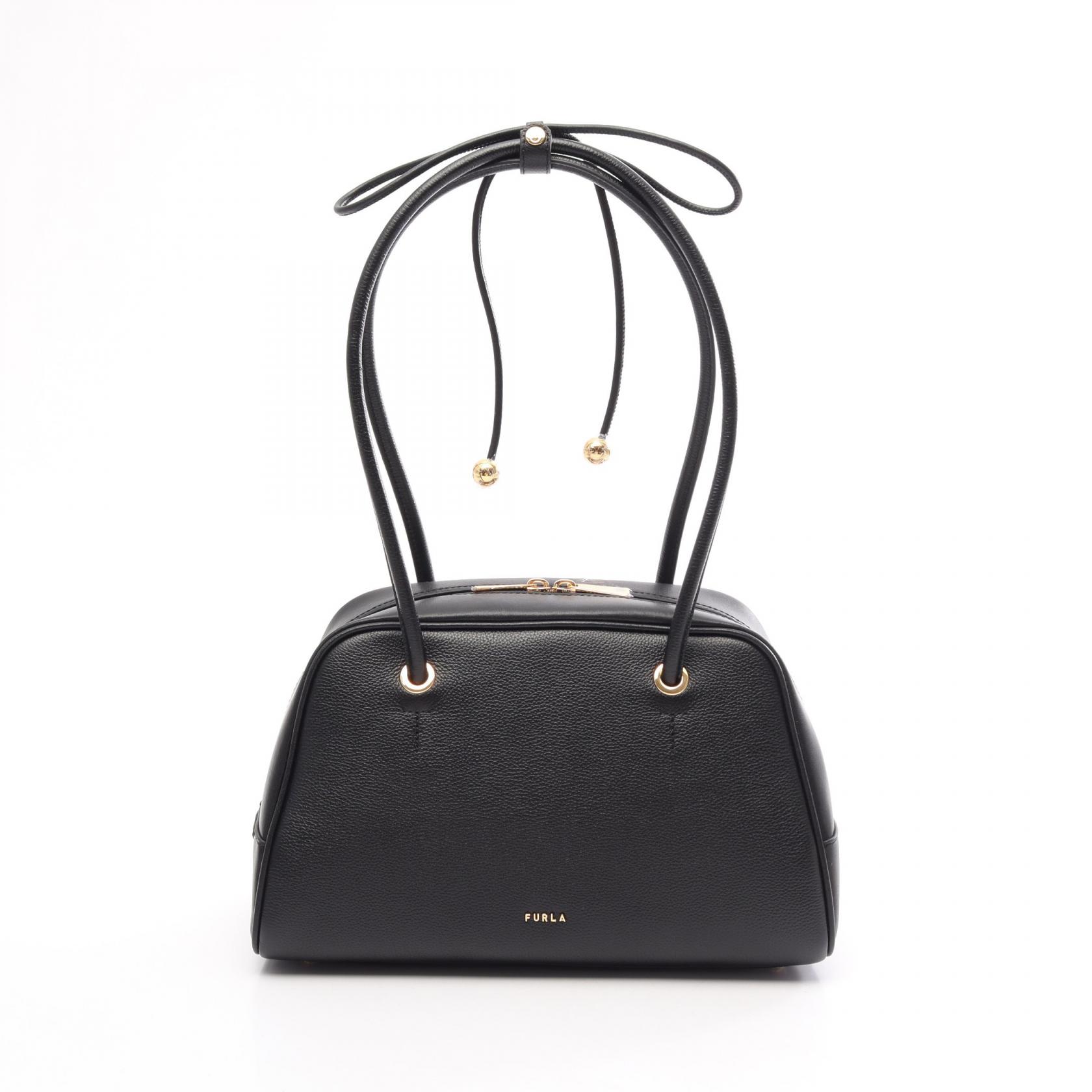 【10%OFFクーポン 7/26 9:59〆】 フルラ Furla POPPY M ショルダーバッグ バッグ レザー レディース ブラック系 WB02109BX4573O6000 【新品】|Brandoff銀座