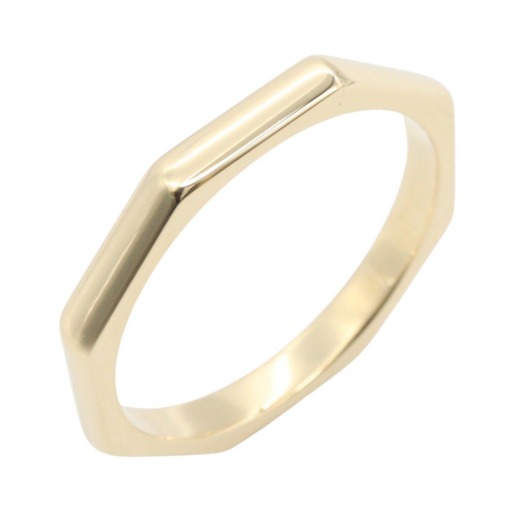 【10%OFFクーポン 7/26 9:59〆】 ブルガリ BVLGARI オクタゴナル リング リング・指輪 ジュエリー K18（イエローゴールド） メンズ レディース ゴールド系 【中古】｜Brandoff銀座