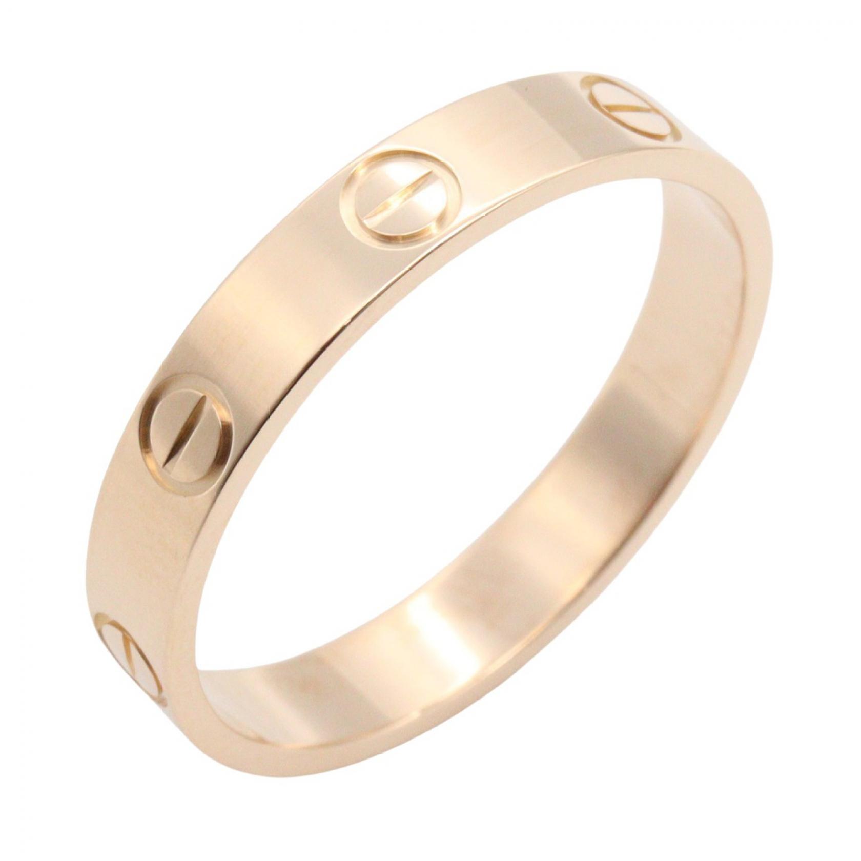 カルティエ CARTIER ミニラブリング リング・指輪 ジュエリー K18PG（ピンクゴールド） メンズ レディース ゴールド系 B4085200 【中古】｜Brandoff銀座