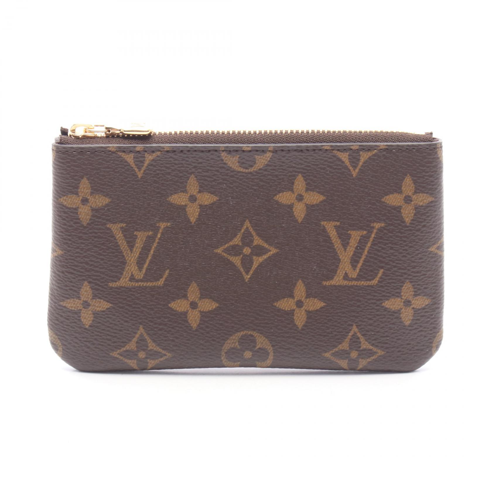 【10%OFFクーポン 7/26 9:59〆】 ルイ・ヴィトン LOUIS VUITTON ポシェット クレ モノグラム キーケース アクセサリー PVC メンズ レディース ブラウン系 M13559 【中古】｜Brandoff銀座