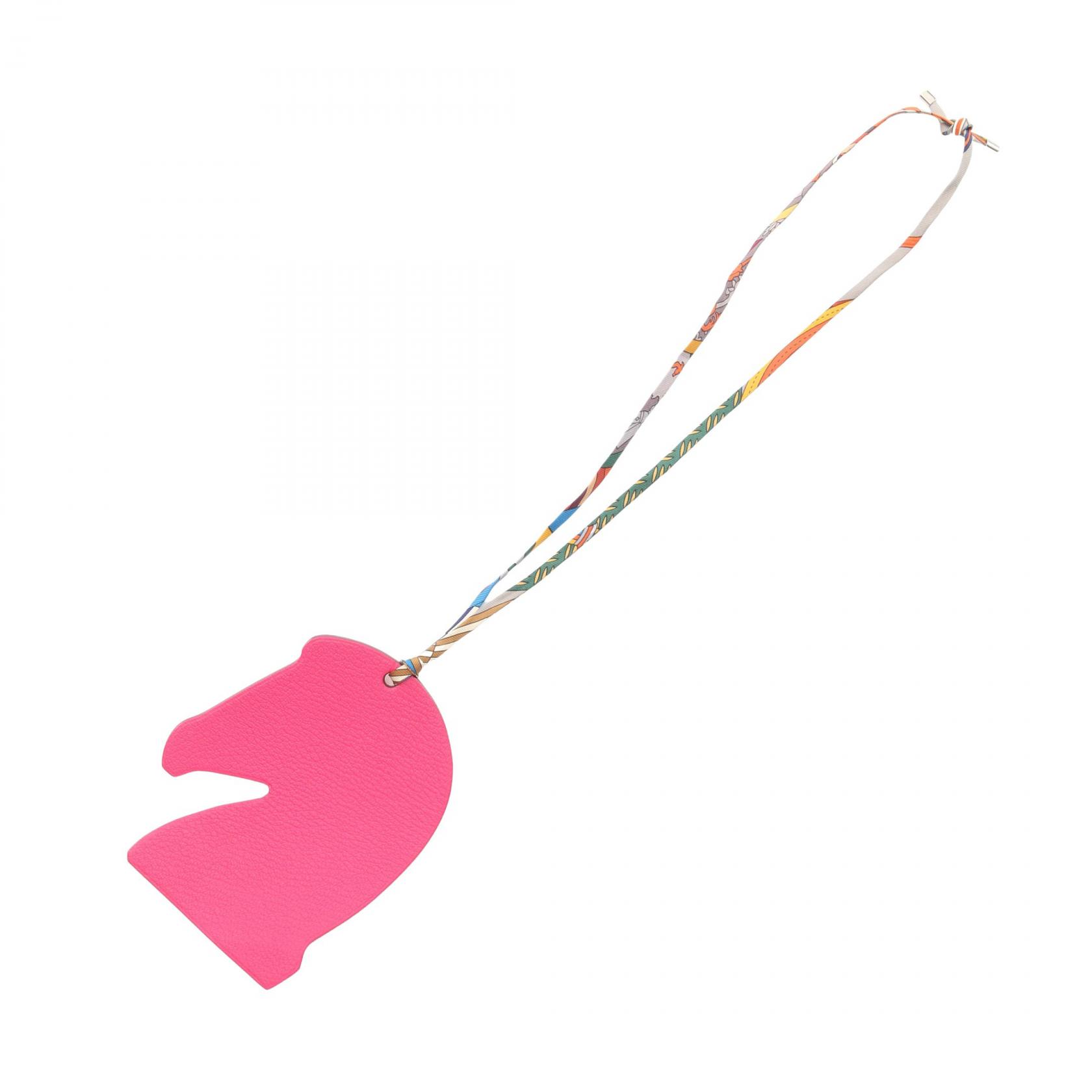 【10%OFFクーポン 7/26 9:59〆】 エルメス HERMES サマルカンド オーナメント チャーム ローズティリアン チャーム アクセサリー シェーブル シェーブル レディース ピンク系 / オレンジ系 【中古】|Brandoff銀座