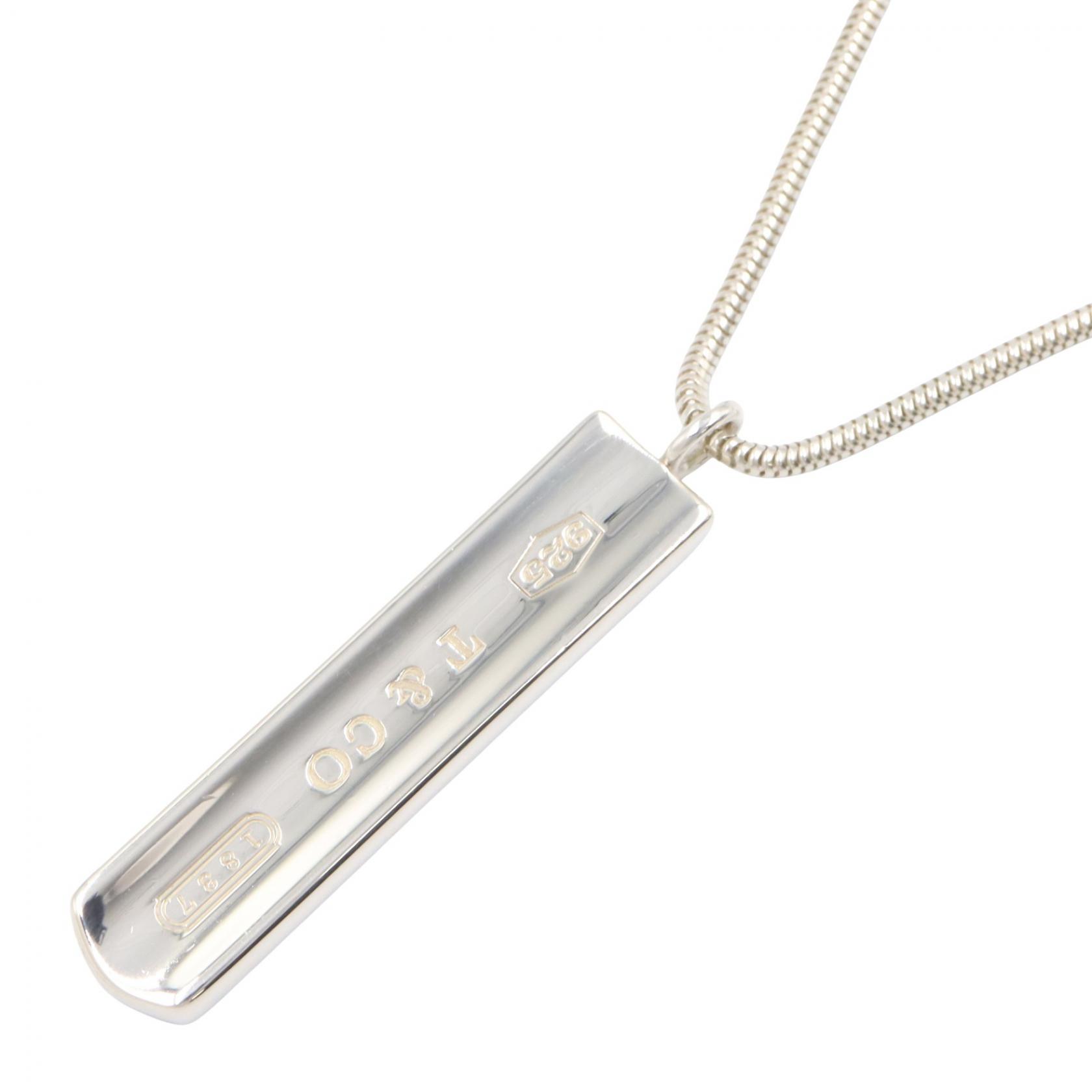 【10%OFFクーポン 7/26 9:59〆】 ティファニー TIFFANY＆CO 1837 ネックレス ネックレス ジュエリー シルバー925 メンズ レディース シルバー系 【中古】｜Brandoff銀座