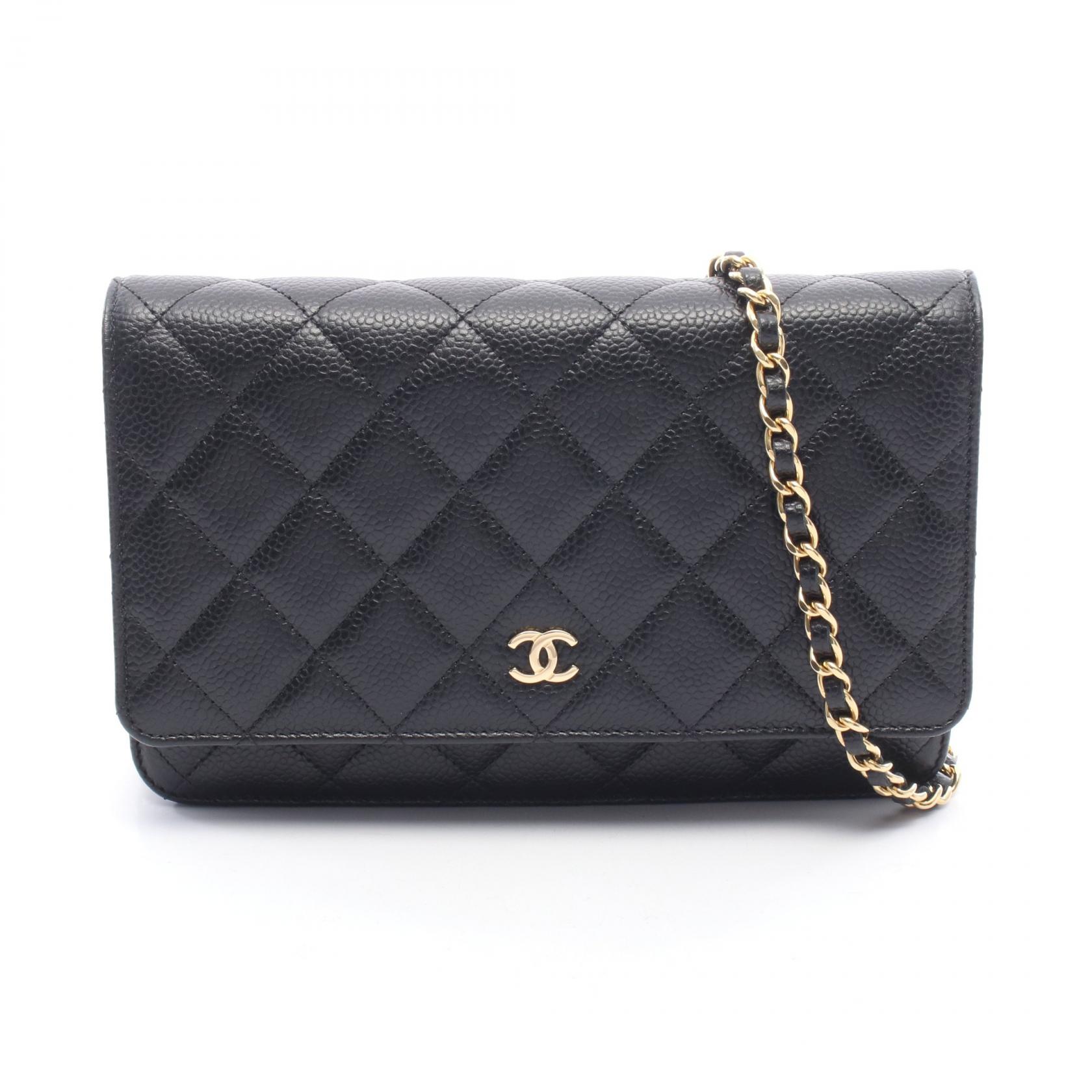 シャネル CHANEL マトラッセ ショルダーバッグ バッグ キャビアスキン(グレインドカーフ) レディース ブラック系 AP0250 【中古】|Brandoff銀座