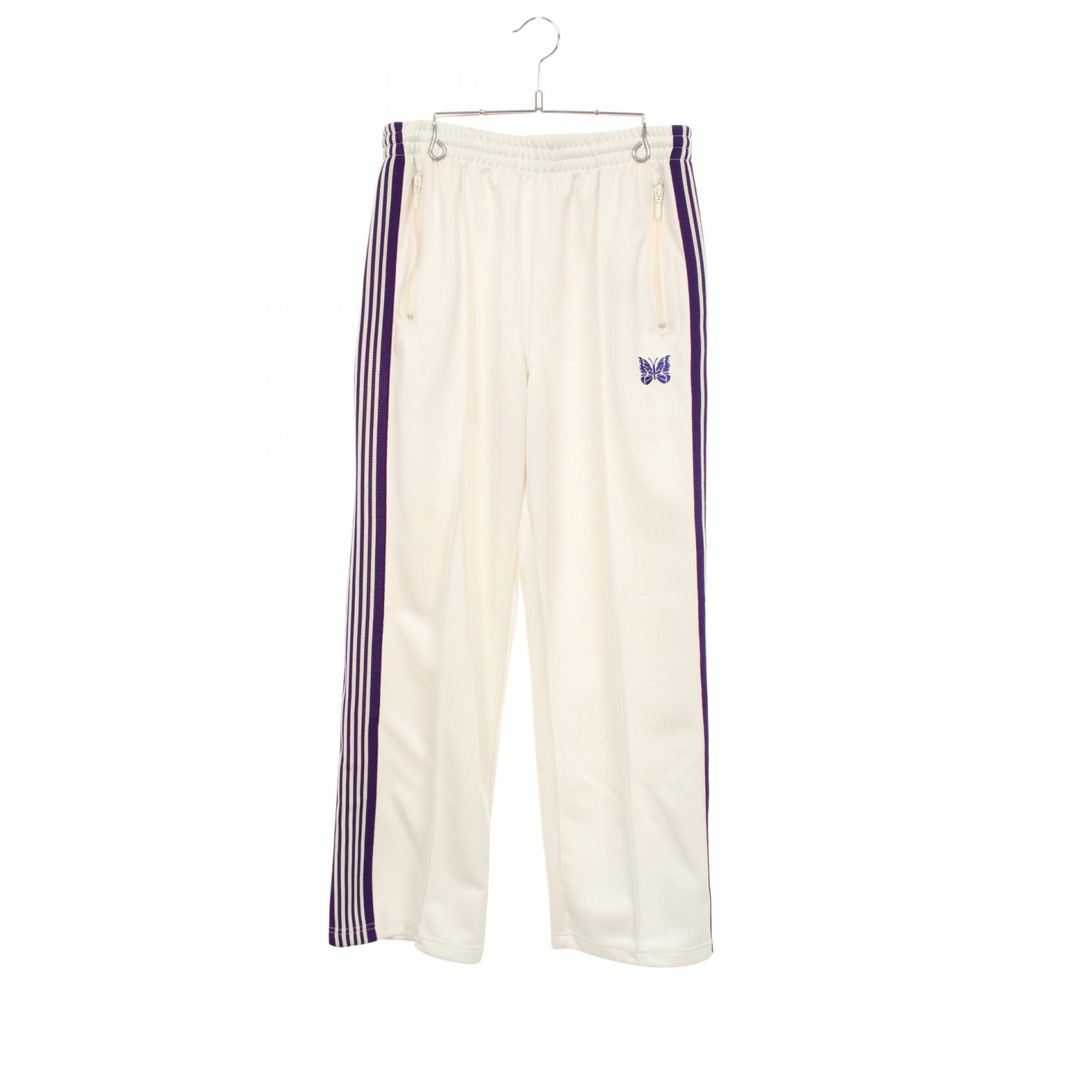 ニードルス Needles POLY SMOOTH TRACK PANT パンツ 衣料品 ボトムス ポリエステル メンズ ベージュ系 / パープル系 【中古】|Brandoff銀座