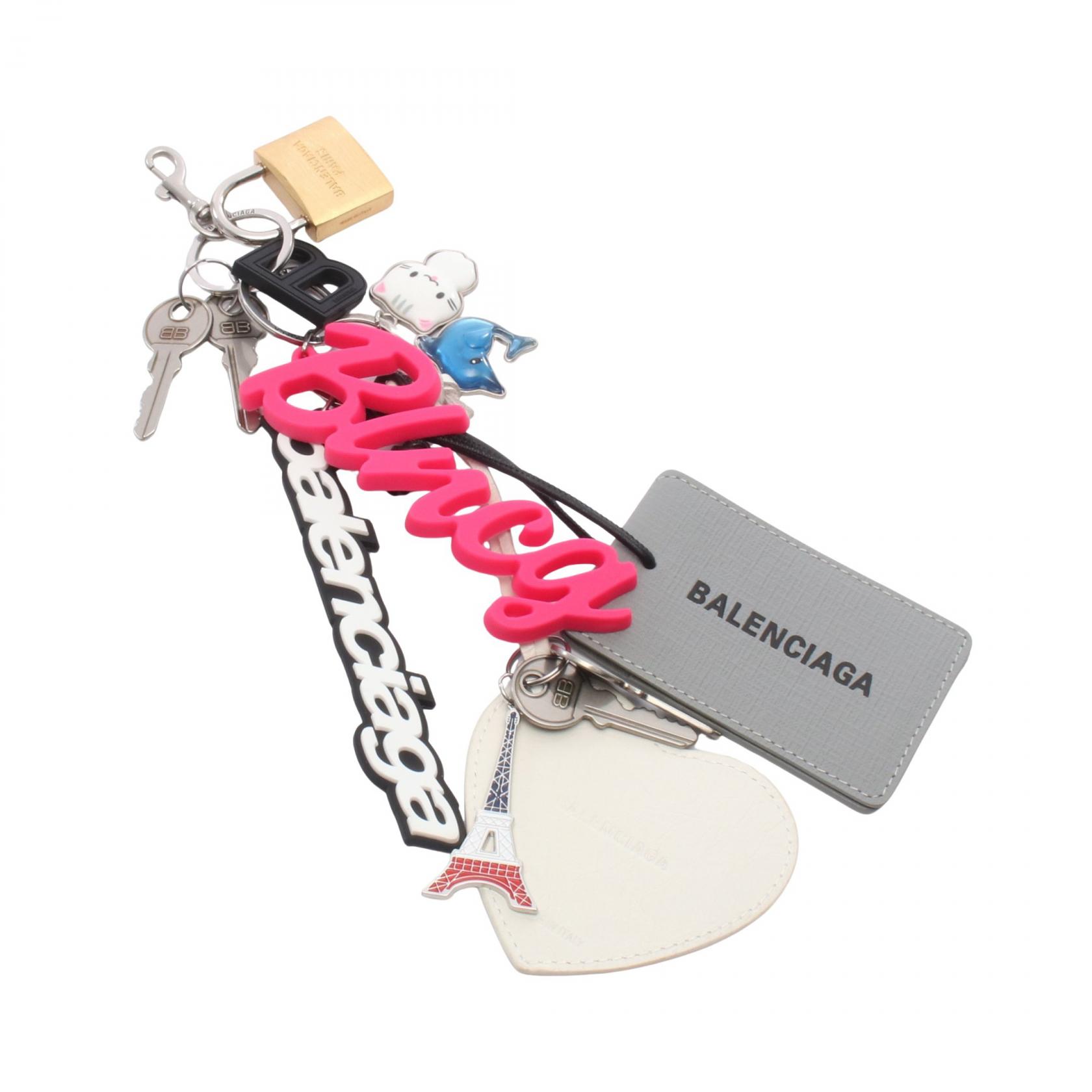 バレンシアガ BALENCIAGA Turner チャーム アクセサリー レザー シリコン / メタル レディース マルチカラー 7934952AA8R8486 【中古】｜Brandoff銀座