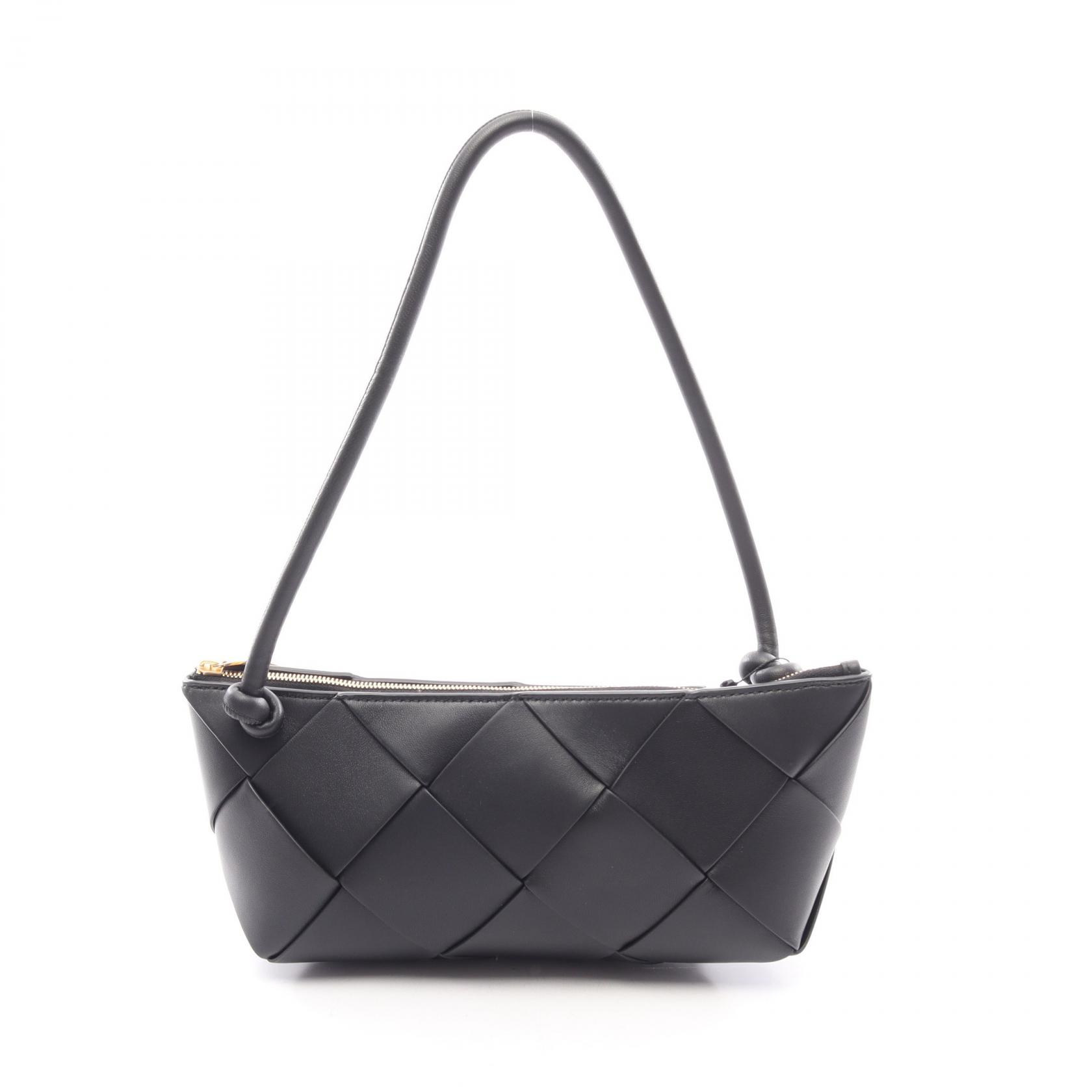 ボッテガヴェネタ BOTTEGA VENETA イントレチャート ショルダーバッグ バッグ レザー レディース ブラック系 730212V3UO38425 【新品】｜Brandoff銀座