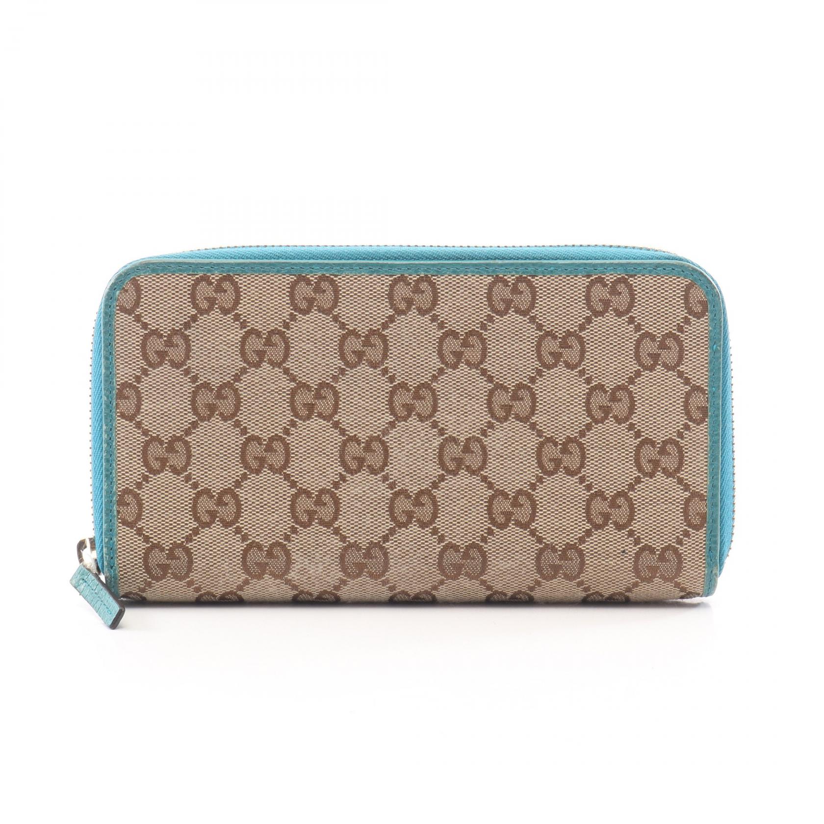 楽天市場】【財布】GUCCI グッチ GGキャンバス ラウンドファスナー 長