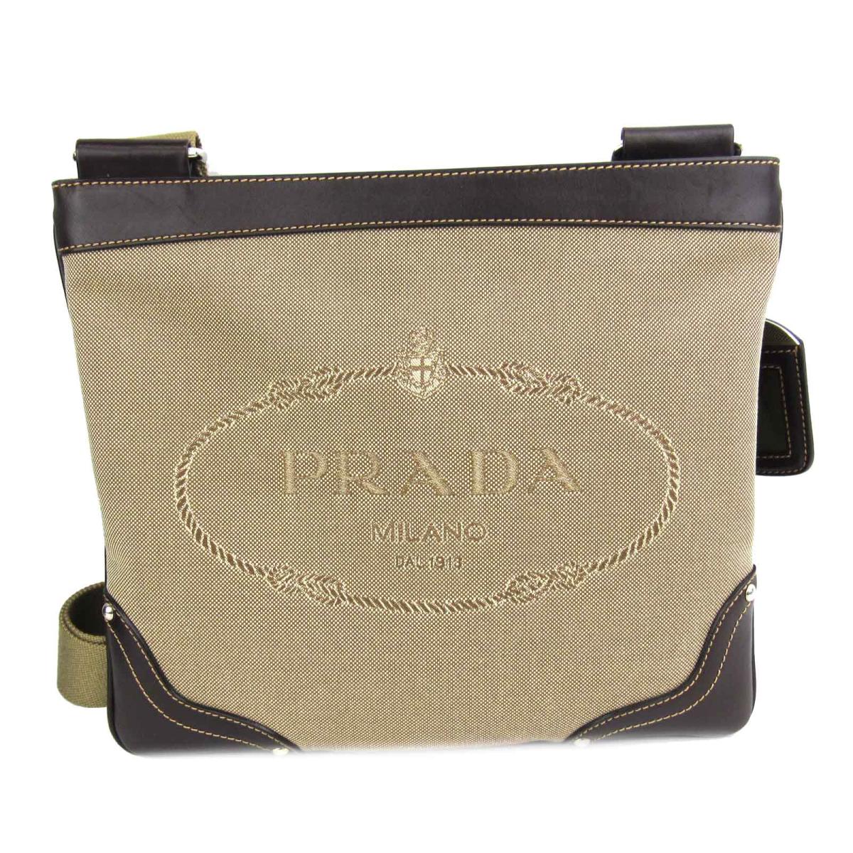 プラダ バッグ ロゴジャガード 財布 ショルダーバッグ メンズ レディース キャンバス X ブランド レザー ベージュ ブラウン Prada Brandoff ブランドオフ ブランド ブランドバッグ ブランドバック かばん バッグ バック ショルダーバック ショルダー 肩かけ Brandoff銀座 プラダ バッグ ロゴジャガード 財布 ショルダーバッグ メンズ レディース キャンバス X ブランド レザー ベージュ ブラウン Prada Brandoff ブランドオフ ブランド ブランドバッグ ブランドバック かばん バッグ バック ショルダーバック ショルダー 肩かけ Brandoff銀座