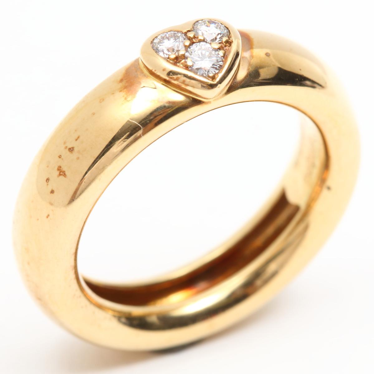 【楽天市場】【中古】 ティファニー フレンドシップ ダイヤモンド リング 指輪 レディース K18YG (750) イエローゴールド x