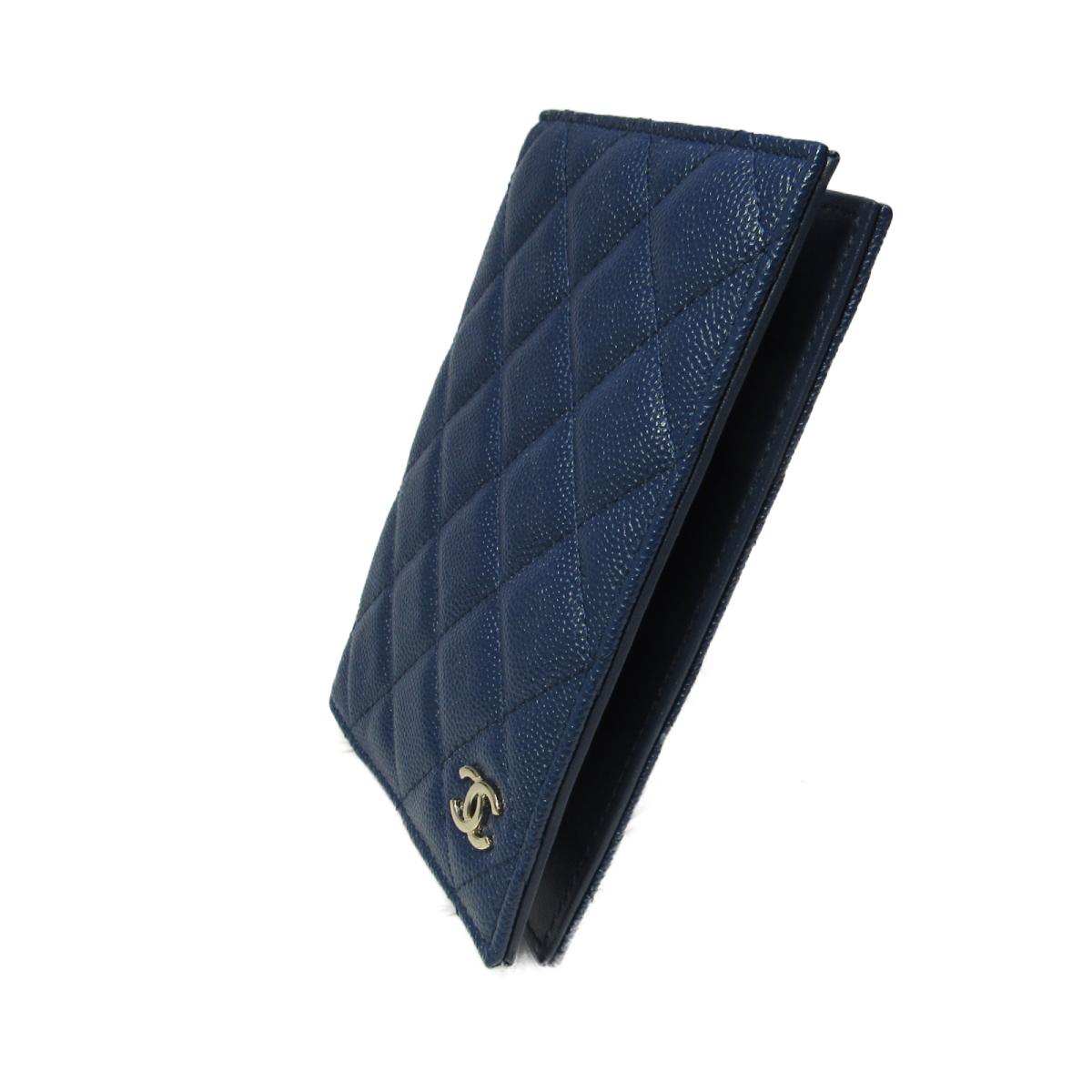 人気急上昇ビッグ割引 シャネル パスポートケース 中古 29日1 59まで ルイ メンズ 最大2万円off Chanel レディース 財布 キャビアスキン ネイビー Chanel Brandoff ブランドオフ ブランド ブランド雑貨 小物 雑貨 定期入れ パスケース 定期 パス カード