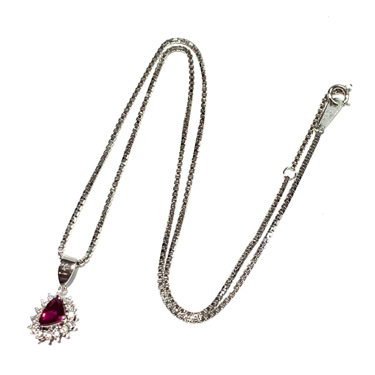 ジュエリー ダイヤモンド 財布 中古 レディース 中古 エントリーでポイント5倍 カルティエ プラチナ Pt850 ルビー0 59ct ルビー ダイヤモンド0 21ct ネックレス Pt900 X シルバー レッド クリアー Jewelry Brandoff ブランドオフ ブランド アクセサリー ジュエリー ダイヤモンド 財布 中古 レディース 中古 エントリーでポイント5倍 カルティエ プラチナ Pt850 ルビー0 59ct ルビー ダイヤモンド0 21ct ネックレス Pt900 X シルバー レッド クリアー Jewelry Brandoff ブランドオフ ブランド アクセサリー
