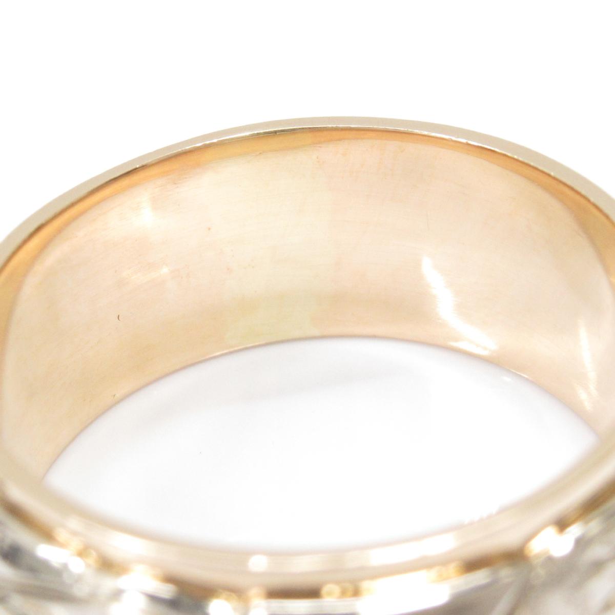中古 ジュエリー デザインリング 指輪 メンズ レディース デザインリング 14k イエローゴールド 中古 Hermes Jewelry Brandoff ブランドオフ ブランド アクセサリー リング Brandoff銀座 Jewelry デザインリング 指輪 ノーブランドジュエリー ランクa 送料