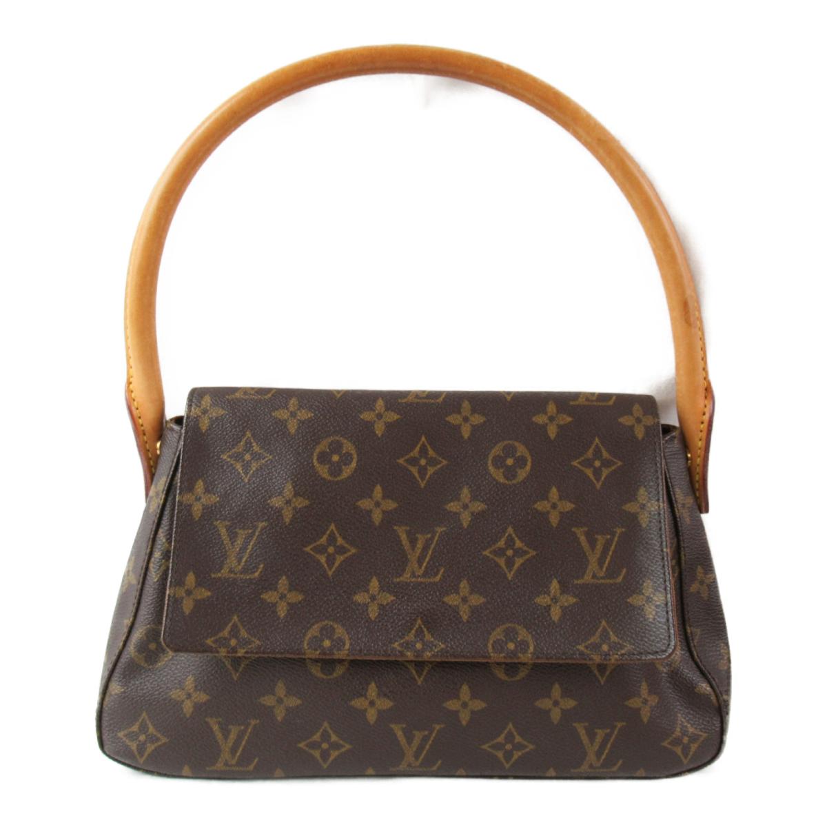 プレゼント Vuitton バック Brandoff銀座 バッグ ミニ ルーピング ショルダーバッグ バッグ ルイ ヴィトン モノグラム ギフト 誕生日 送料無料 ミニ ルーピング ヴィトン ビトン ブランド ブランドバッグ Louis 中古 ルイヴィトン ブランドオフ Vuitton バッグ