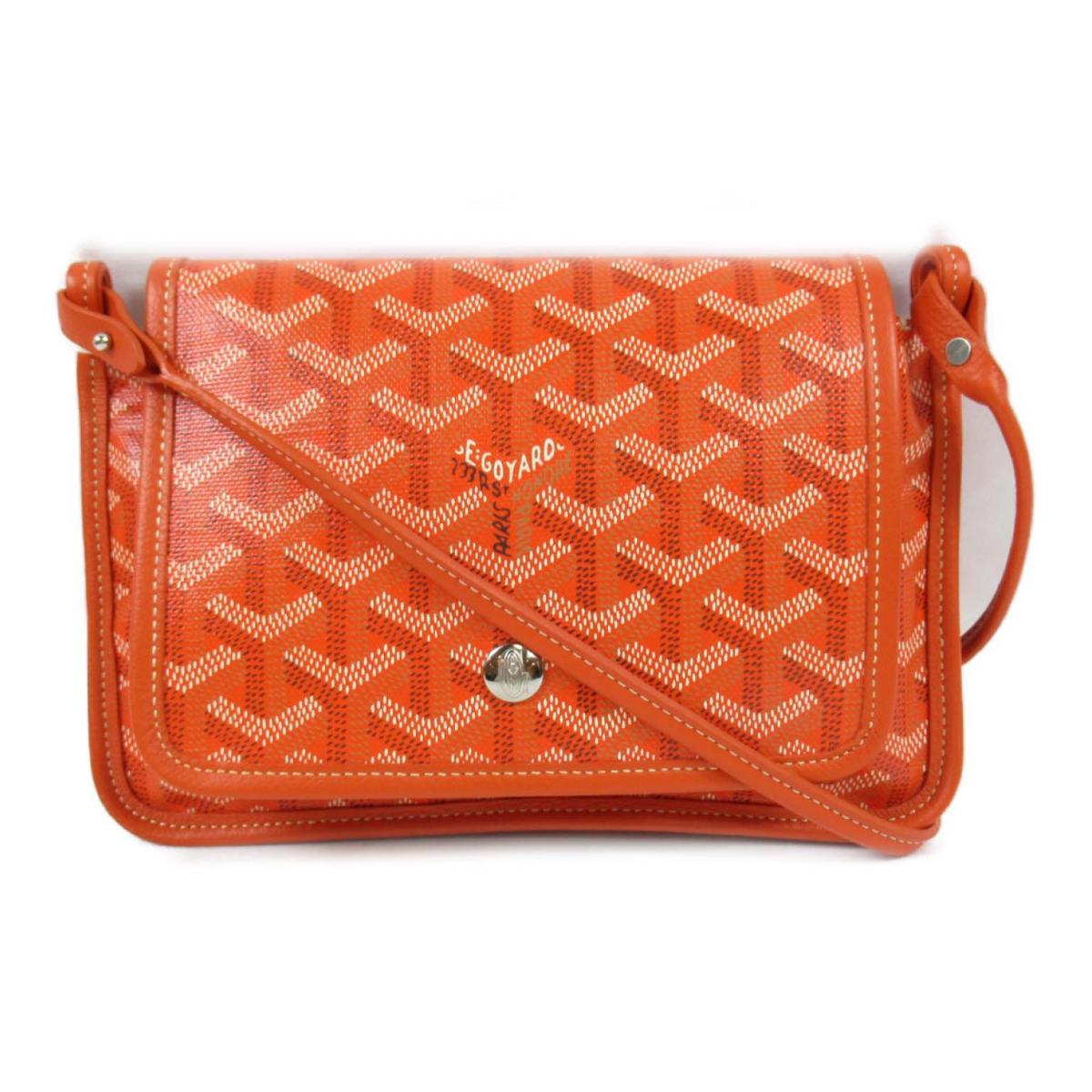 中古 ゴヤール プリュメ バック ショルダーバッグ レディース バッグ ブランド コーティングキャンバス オレンジ Goyard Brandoff ブランドオフ ブランド ブランドバッグ バッグ バック ショルダーバック ショルダー 肩掛け Brandoff銀座 Goyard プリュメ
