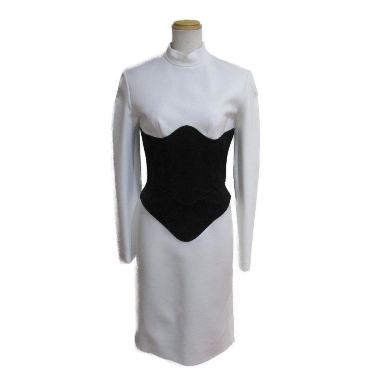 新発 中古 ルイヴィトン ワンピース レディース レーヨン ナイロン ウール ポリウレタン サイミヤ ホワイト ブラック Louis Vuitton Brandoff ブランドオフ ヴィトン ビトン ルイ ヴィトン 衣料品 衣類 ブランド Brandoff銀座 宅送 Crystalgalleryva Com