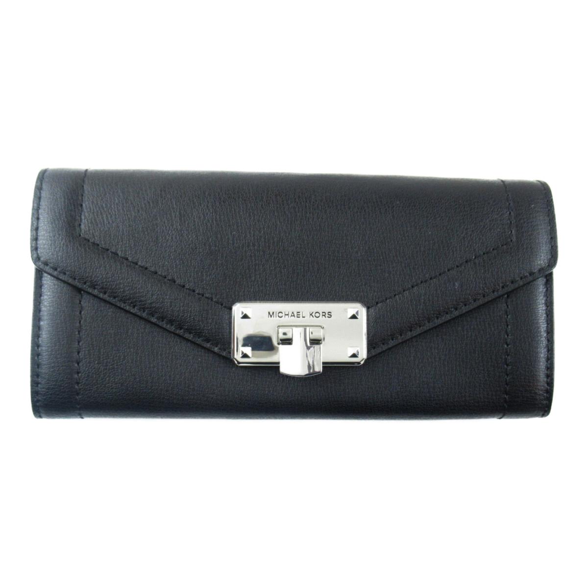 無料長期保証 マイケルコース レザー Zip長財布 メンズ レディース ブラック シルバー金具 35t9syke3l Michael Kors Brandoff ブランドオフ ブランド ブランド財布 財布 レディース財布 サイフ お歳暮 Direct Axis Net