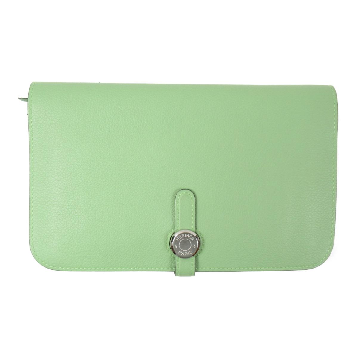 在庫あり 即納 中古 エルメス ドゴンgm 二つ折り長財布 メンズ レディース ヴォースイフト ヴェールクリケット シルバー金具 Hermes Brandoff ブランドオフ ブランド ブランド財布 財布 レディース財布 サイフ Brandoff銀座 超歓迎 Tallerdecalzado Com