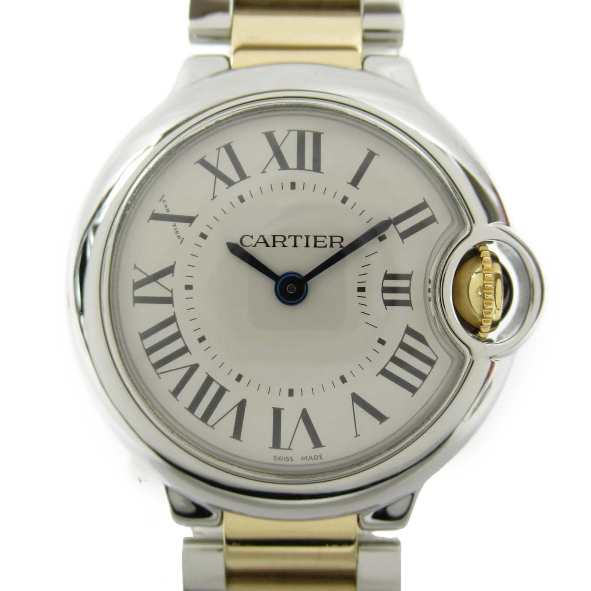 送料無料 レディース腕時計 腕時計 ウォッチ バロンブルーsm カルティエ 中古 レディース 時計 ブランド腕時計 ブランド時計 ブランド ブランドオフ Brandoff Cartier Ss ステンレススチール 18kイエローゴールド Www Smartorthodontics Com Au