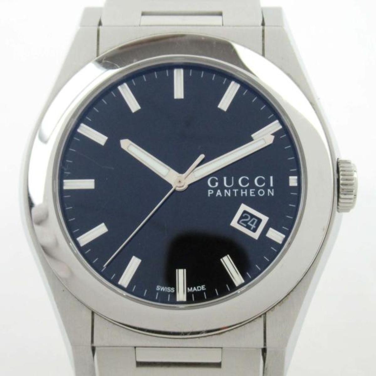 中古 グッチ パンテオン ウォッチ 腕時計 メンズ ステンレススチール Ss Ya1159 Gucci Brandoff ブランドオフ ブランド ブランド時計 ブランド腕時計 時計 Bilalshahrour Fr