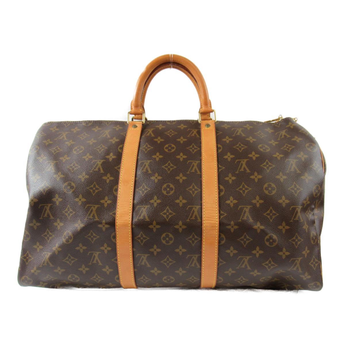 中古 ルイヴィトン キーポル50 メンズ ボストンバッグ メンズ レディース モノグラム キーポル50 M ルイヴィトン Louis Vuitton Brandoff ブランドオフ ヴィトン ビトン ルイ ヴィトン ブランド ブランドバッグ バッグ バック ボストンバック 旅行 大容量