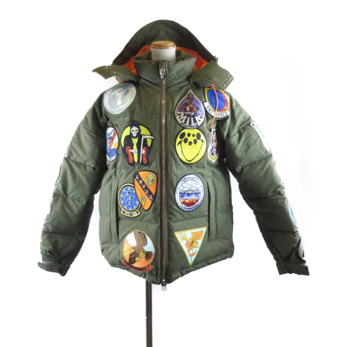 中古 セレクション Readymade ダウンジャケット メンズ コットン X 再生羽毛 X スモールフェザー Selection Readymade ダウンジャケット 衣料品 未使用品 送料無料 ブランドオフ 誕生日 プレゼント ギフト 肩幅69cm 身幅61cm 着丈70cm Wevonline Org