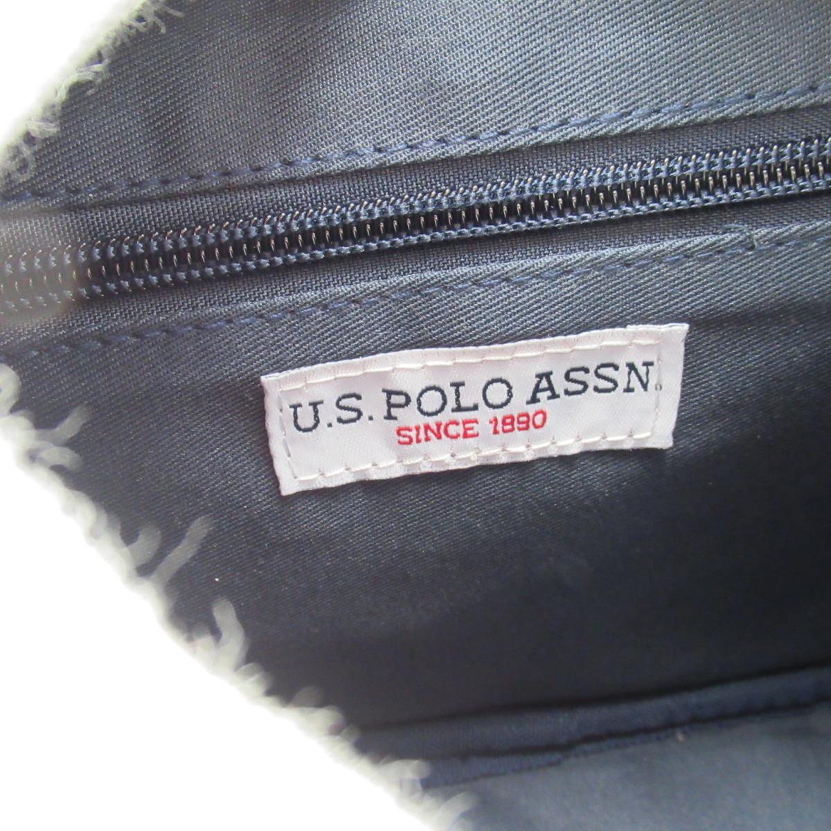 U S Polo ショルダーバッグmサイズ ブランドバッグ バッグ ブランドオフ Assn 新品 誕生日 プレゼント U S Polo ギフト ナイロン ユーエスポロ アソシエーション ショルダーバッグmサイズ レディース ナイロン ポリウレタン コットン ライトブルー グレー Us2581lg