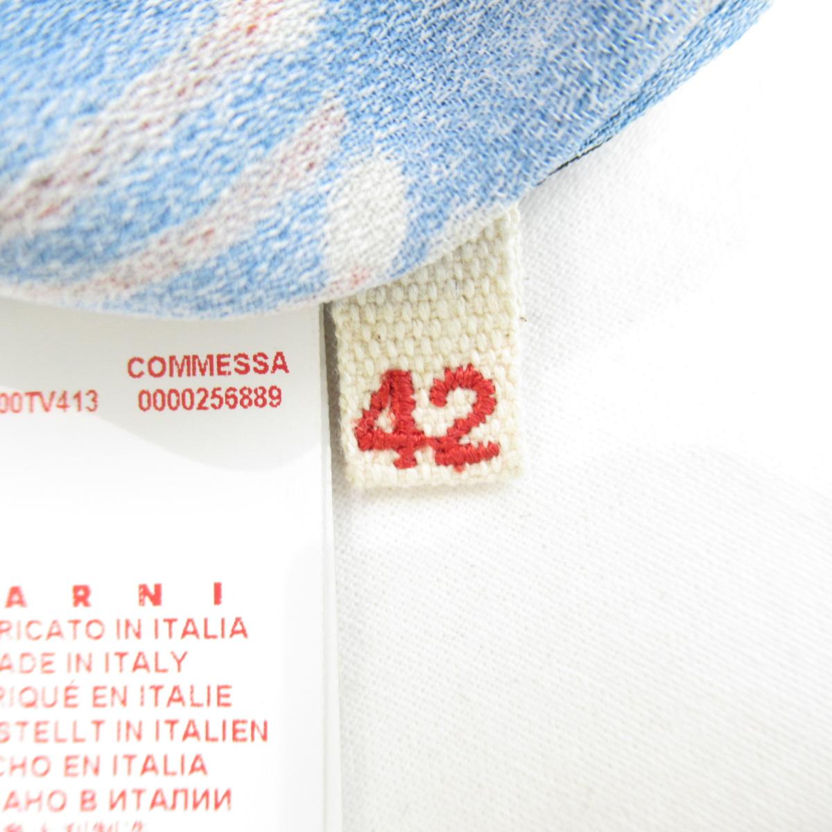 Marni レディース 送料無料 衣料品 プレゼント ギフト ブランドオフ ブランドオフ ワンピース ランクa Marni 誕生日 中古 マルニ ワンピース レディース レーヨン ブルー Marni Brandoff ブランドオフ ブランド Brandoff銀座