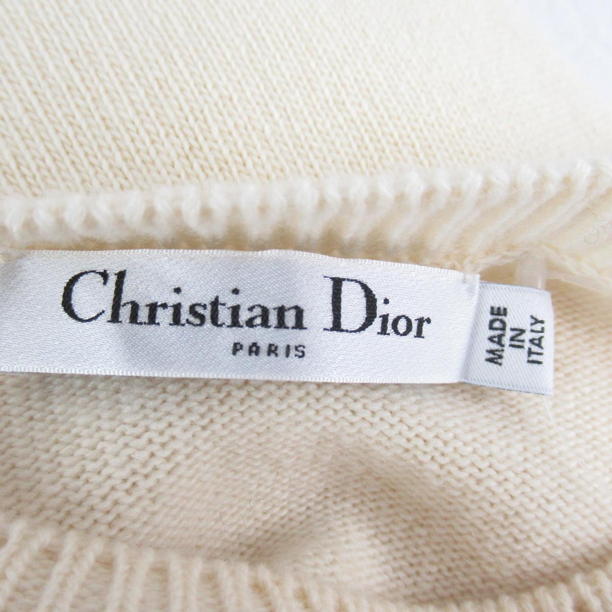 衣料品 ランクa プレゼント ブランドオフ 送料無料 ブランド ブランドオフ ギフト Dior 6 22 衣料品 ニットワンピース 誕生日 時から ポイント2倍 最大1万円offクーポン なくなり次第終了 中古 クリスチャン ディオール ニットワンピース レディース