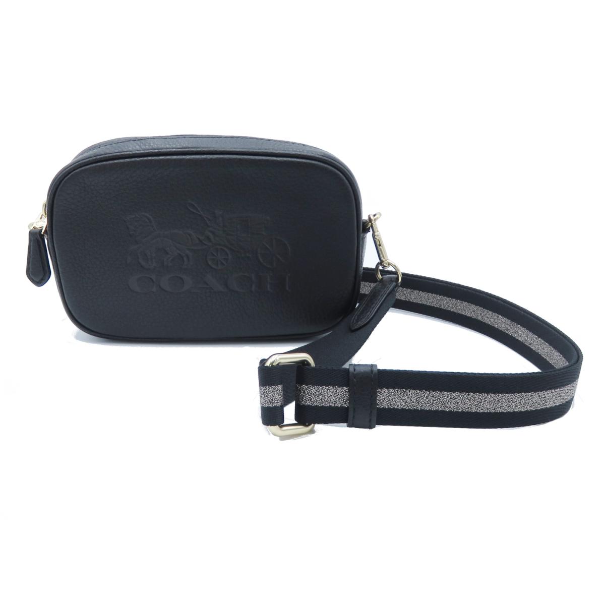 Coach スト付き バッグ ウエストポーチ 誕生日 プレゼント 男女兼用バッグ ギフト 時から ポイント2倍 最大1万円offクーポン なくなり次第終了 6 22 ウエストポーチ アクセサリー バッグ 新品 ブランドオフ コーチ スト付き メンズ レディース レザー ブラック